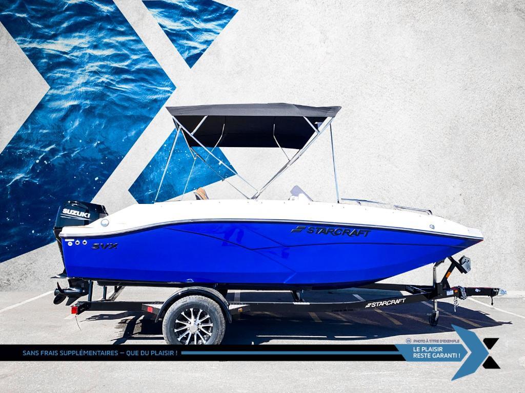 2023 Starcraft SVX 171 OB 90HP  deck boat bateau Ponté 0$/sem