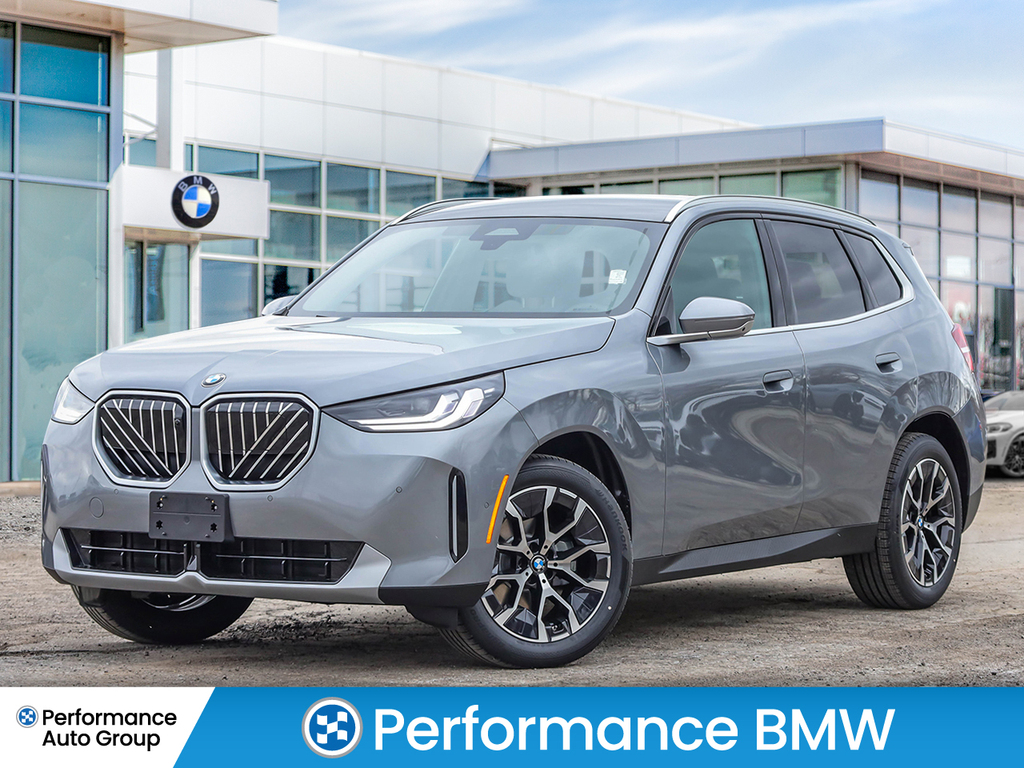 2025 BMW X3 Premium Pkg-Trailer Hitch-19"Alloys-GarageDoorOpen