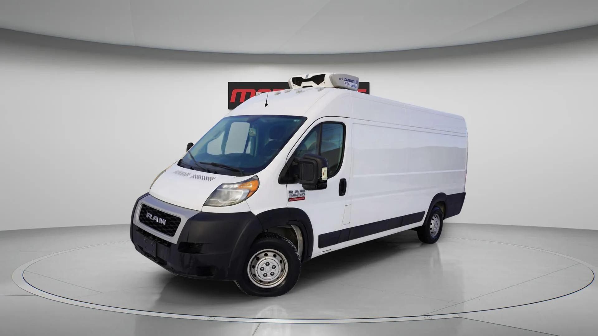 2020 Ram ProMaster Cargo Van 3.6L Pentastar V6|3500 High Roof Ext 159 WB|Refrig