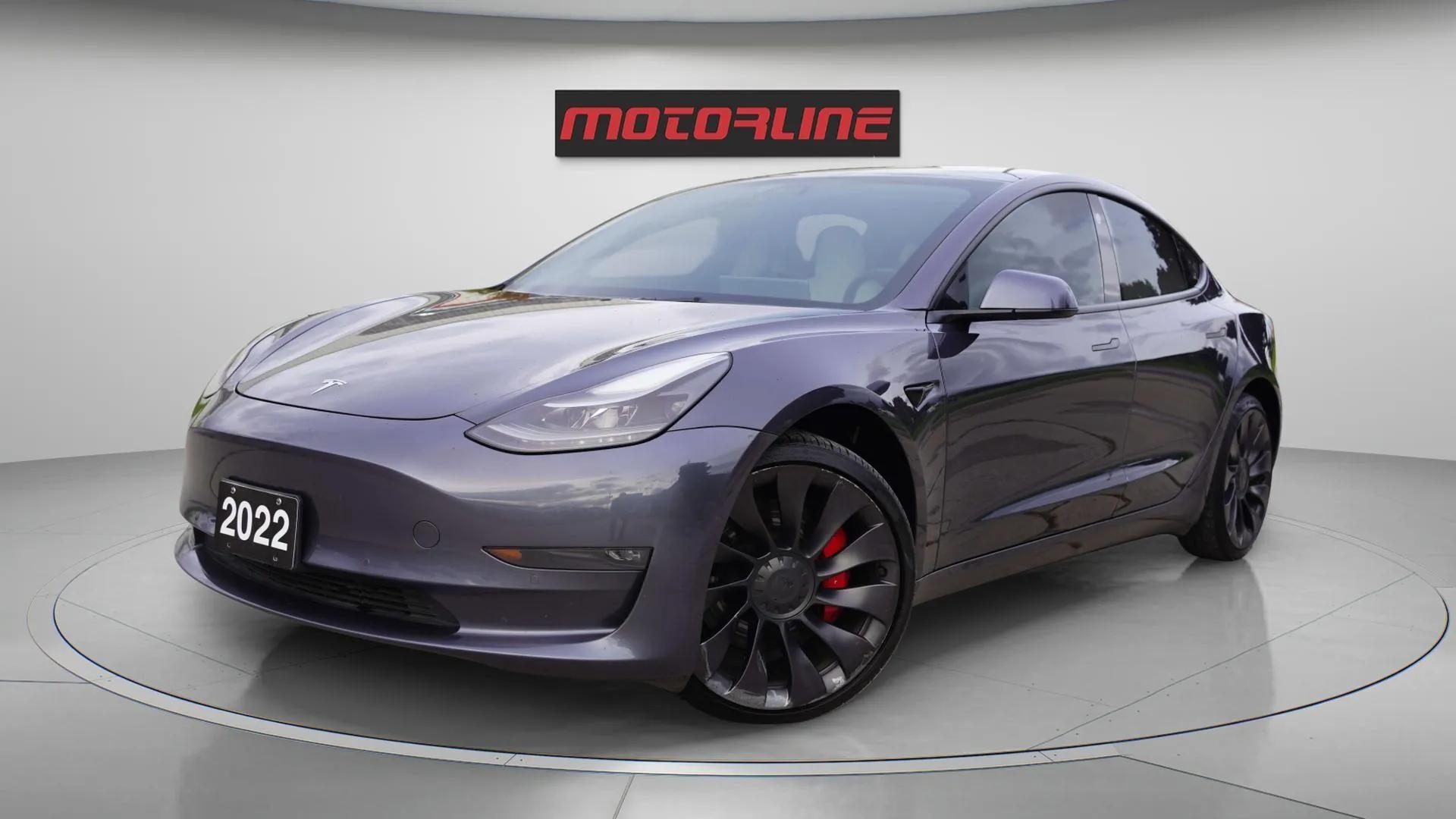 2022 Tesla Model 3 Dual Motors |Performance AWD |Premium Audio |Tesla