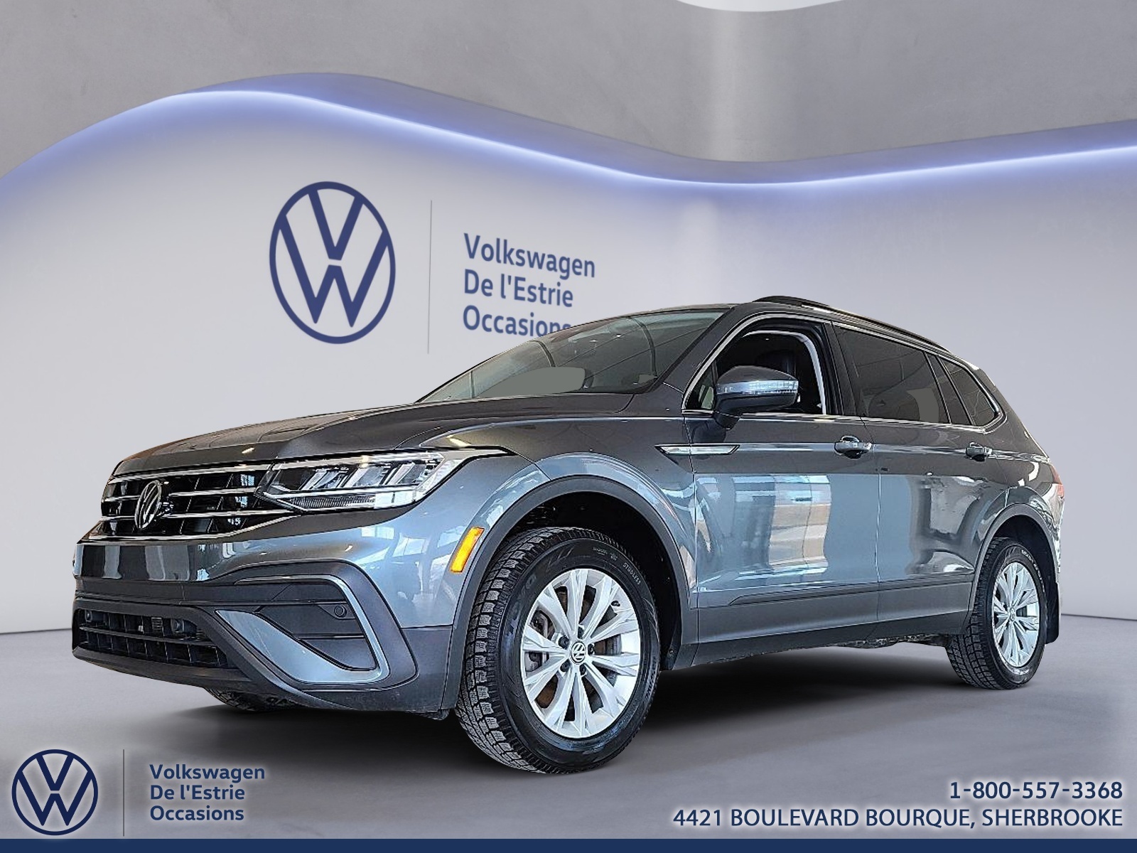 2022 Volkswagen Tiguan COMFORTLINE / 4MOTION / AUTO / CUIR / CERTIFIÉ