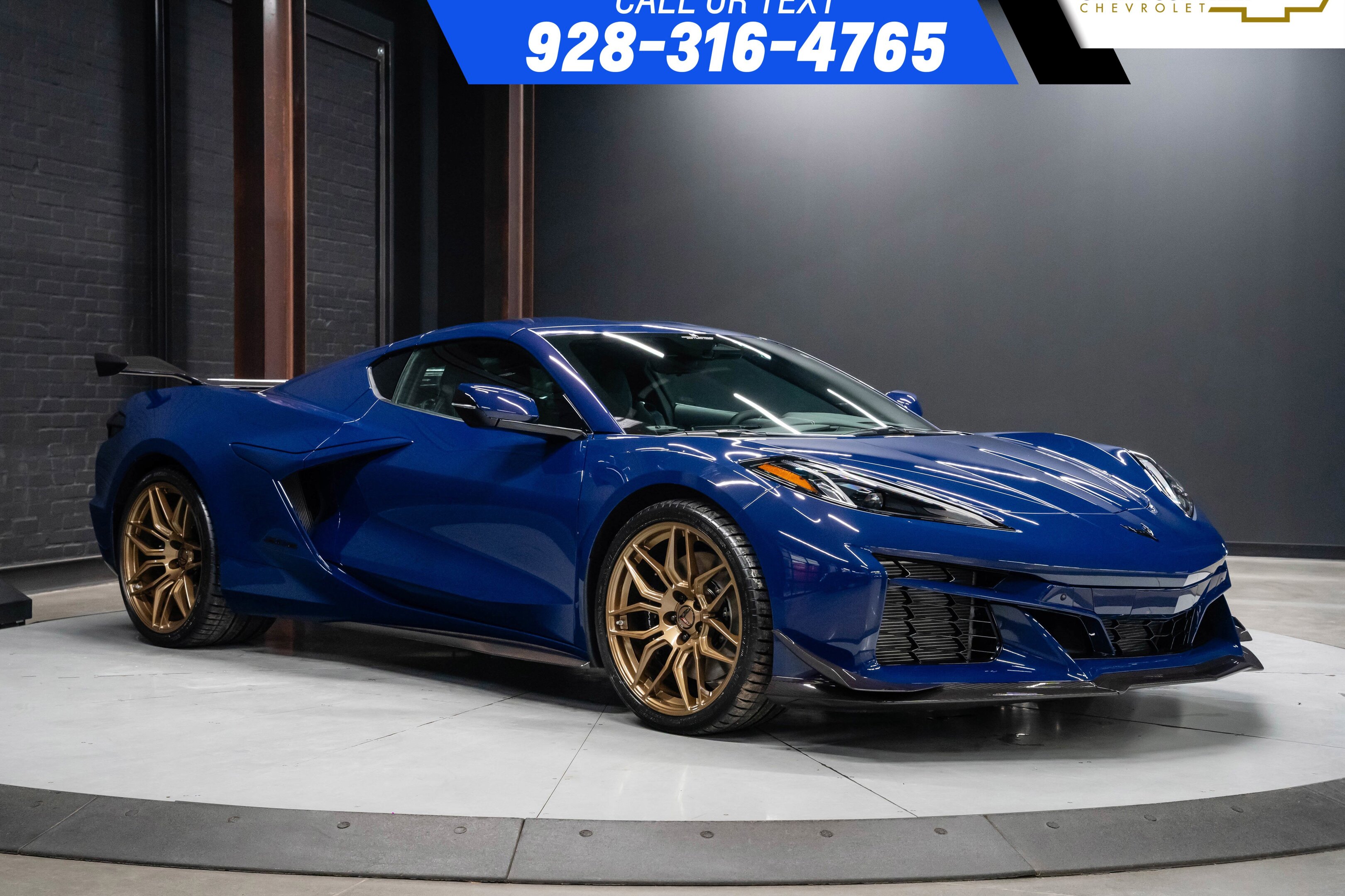2025 Chevrolet Corvette Z06 | Custom Painted Highland Bronze Wheels