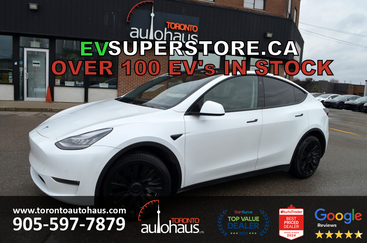 2021 Tesla Model Y LR AWD I OVER 100 TESLAS EVSUPERSTORE.CA