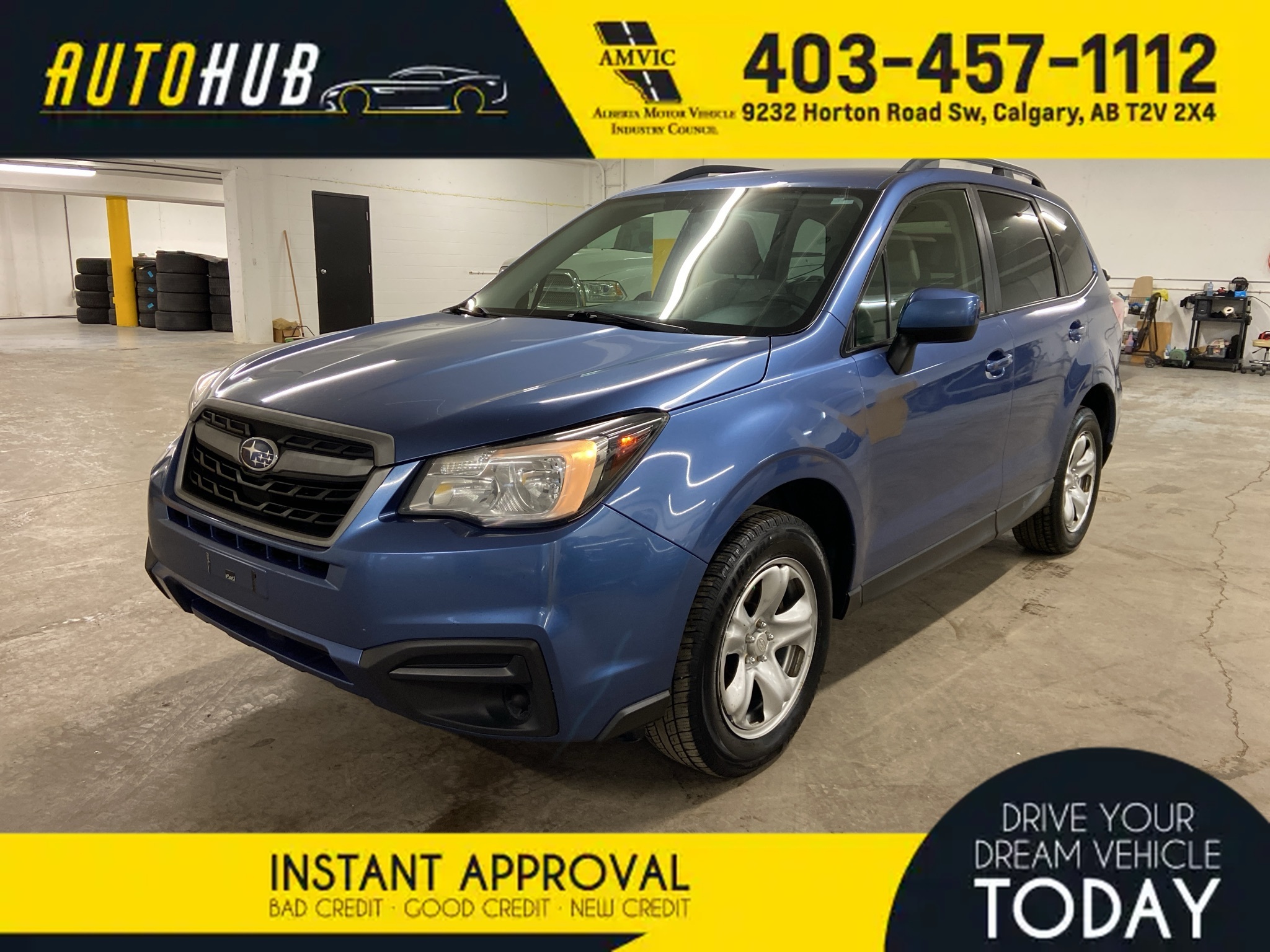2018 Subaru Forester 2.5i 6 SPD MANUAL!