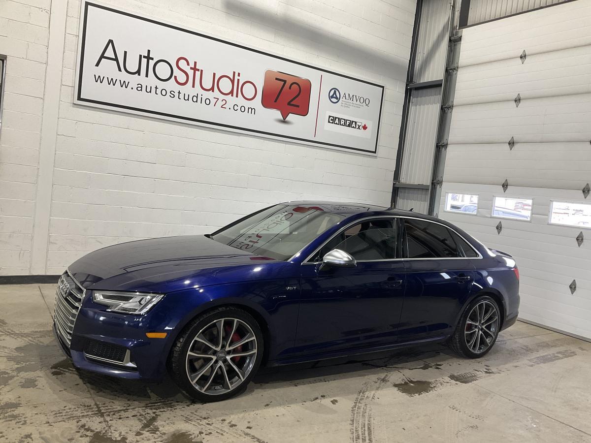 2018 Audi S4 PROGRESSIV**AWD**CUIR**TOIT**MAGS**NAVI**