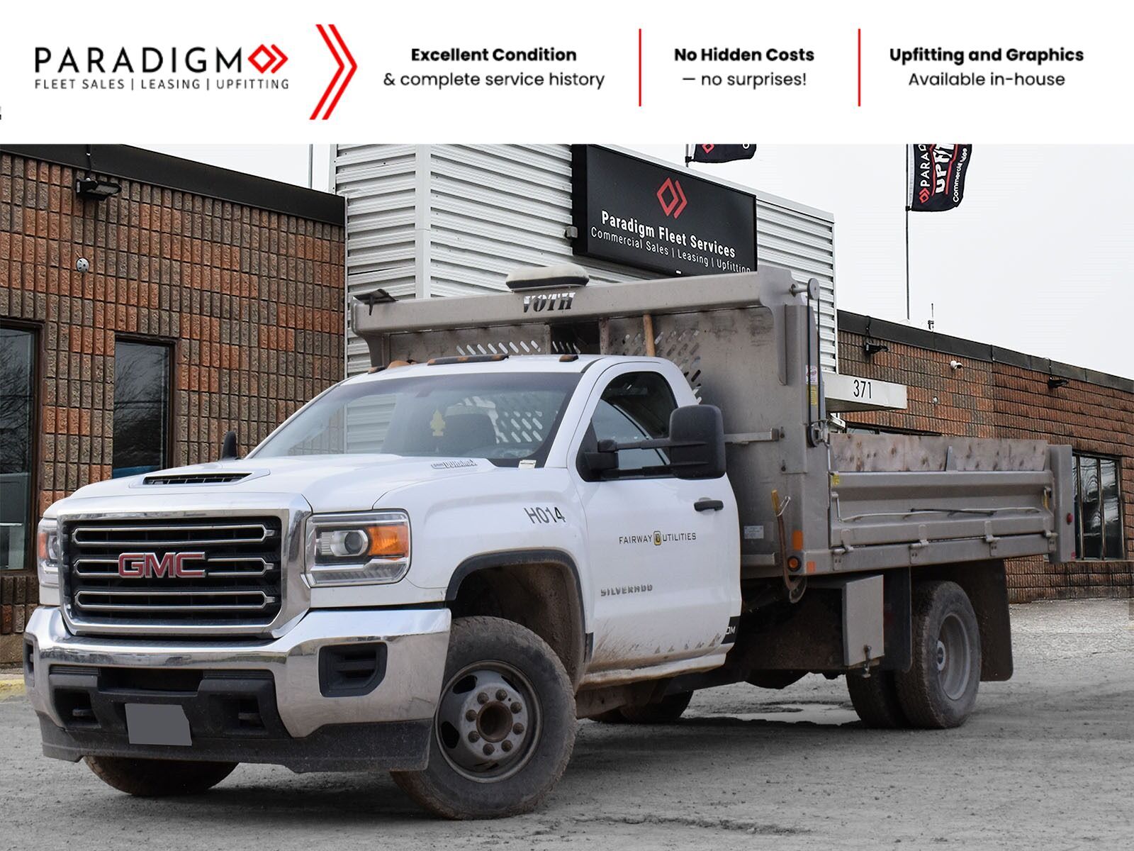 2017 GMC Sierra 3500HD Work Ready! Dump