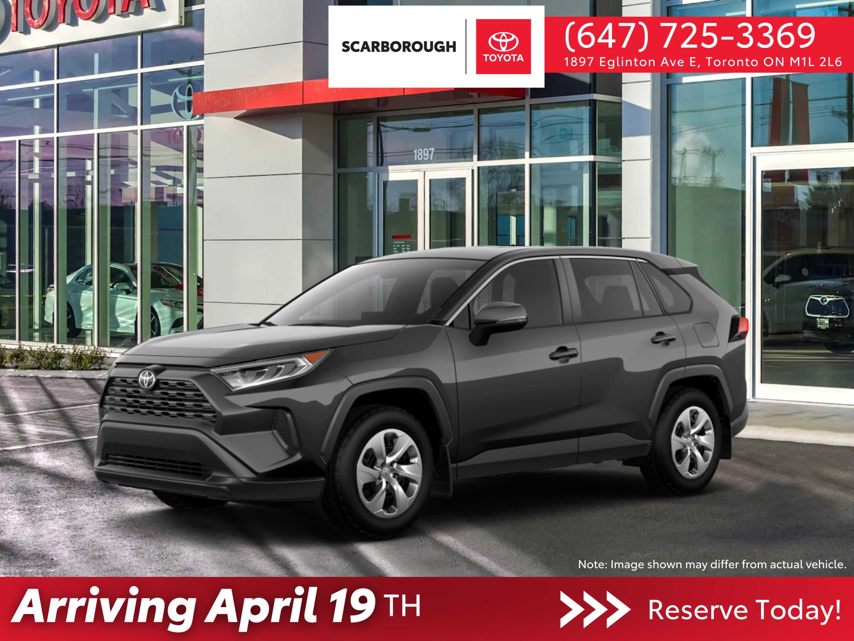 2025 Toyota RAV4 LE AWD - Incoming April