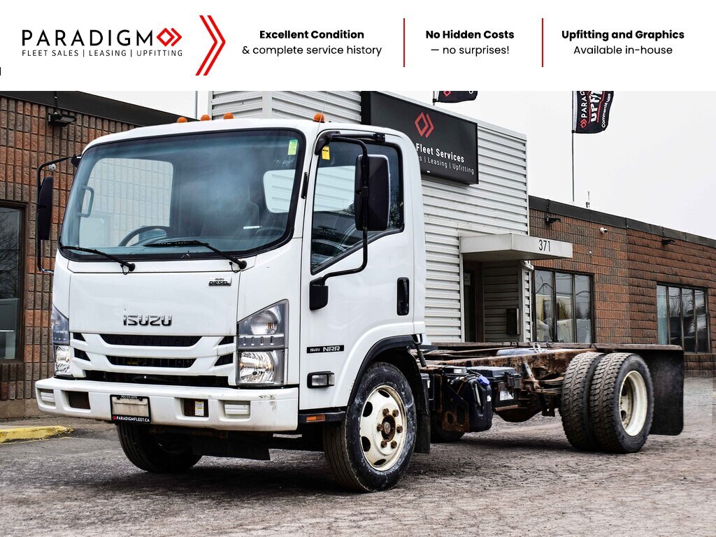 2018 Isuzu NRR NRR 132-Inch WB Standard Cutaway Chassis 5.2L