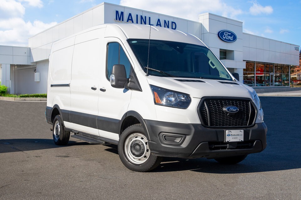2023 Ford Transit Cargo Van MEDIUM ROOF / PERIMETER SECURITY SYSTEM / HEATED M
