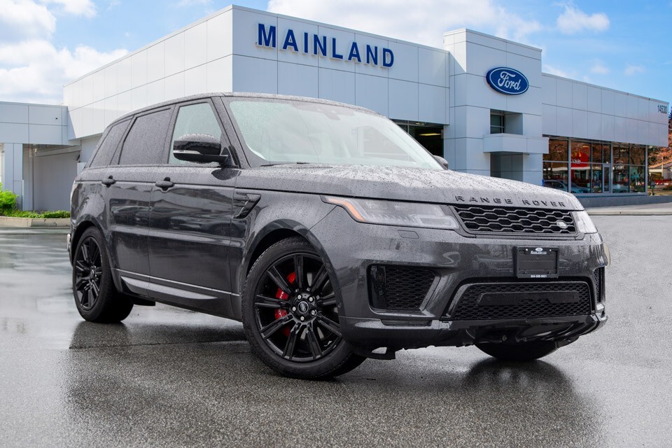 2022 Land Rover Range Rover Sport BLACK AND RED INTERIOR PACKAGE | CERTIFIED PRE-OWN