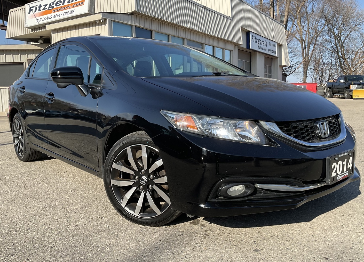 2014 Honda Civic Touring - LEATHER! NAV! BACK-UP/BLIND-SPOT CAM!