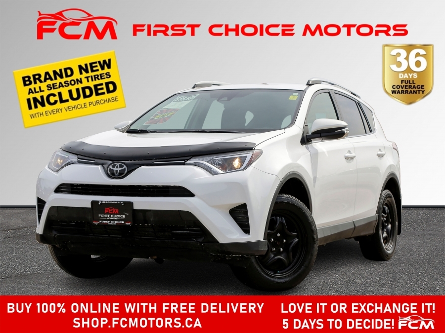 2017 Toyota RAV4 LE AWD ~AUTOMATIC, FULLY CERTIFIED WITH WARRANTY!!