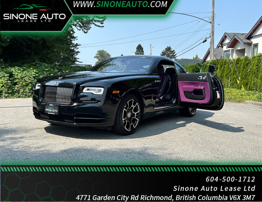2018 Rolls-Royce Wraith BLACK BADGE | ONLY 53298 KM.