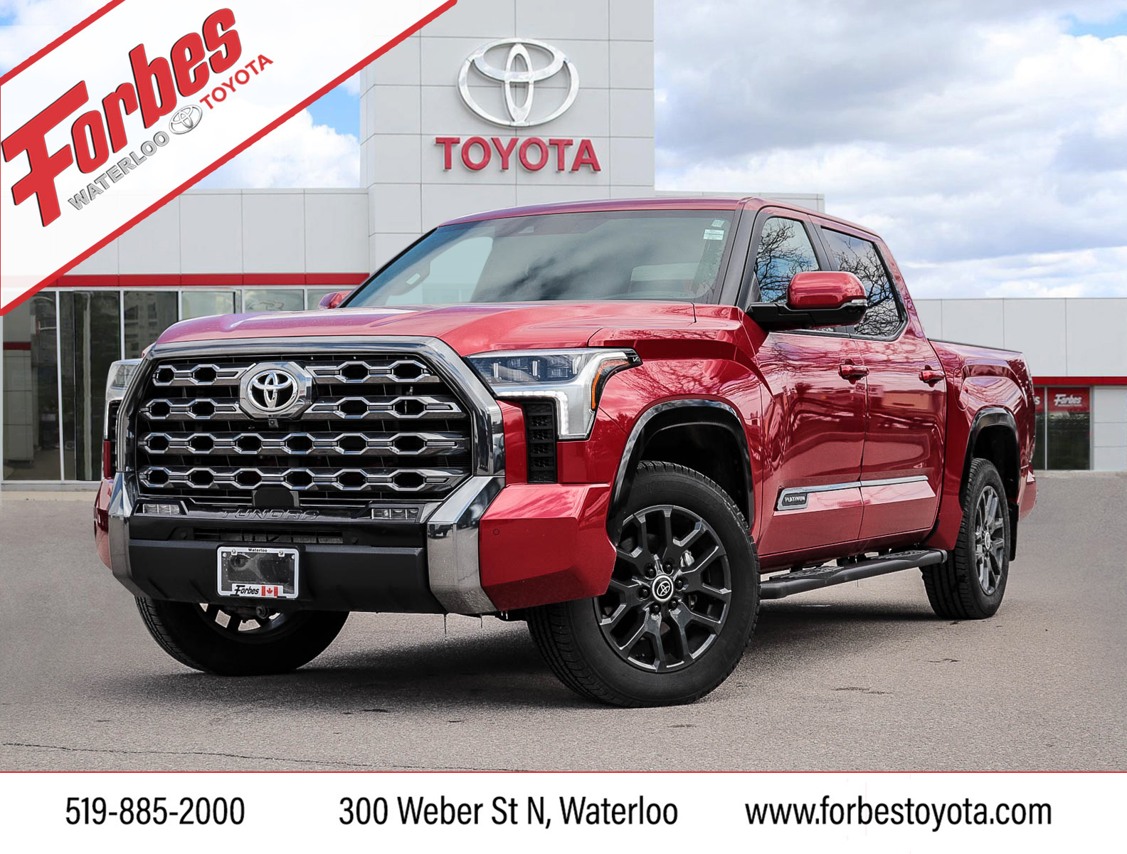 2024 Toyota Tundra ONE OWNER CREWMAX PLATINUM 4X4