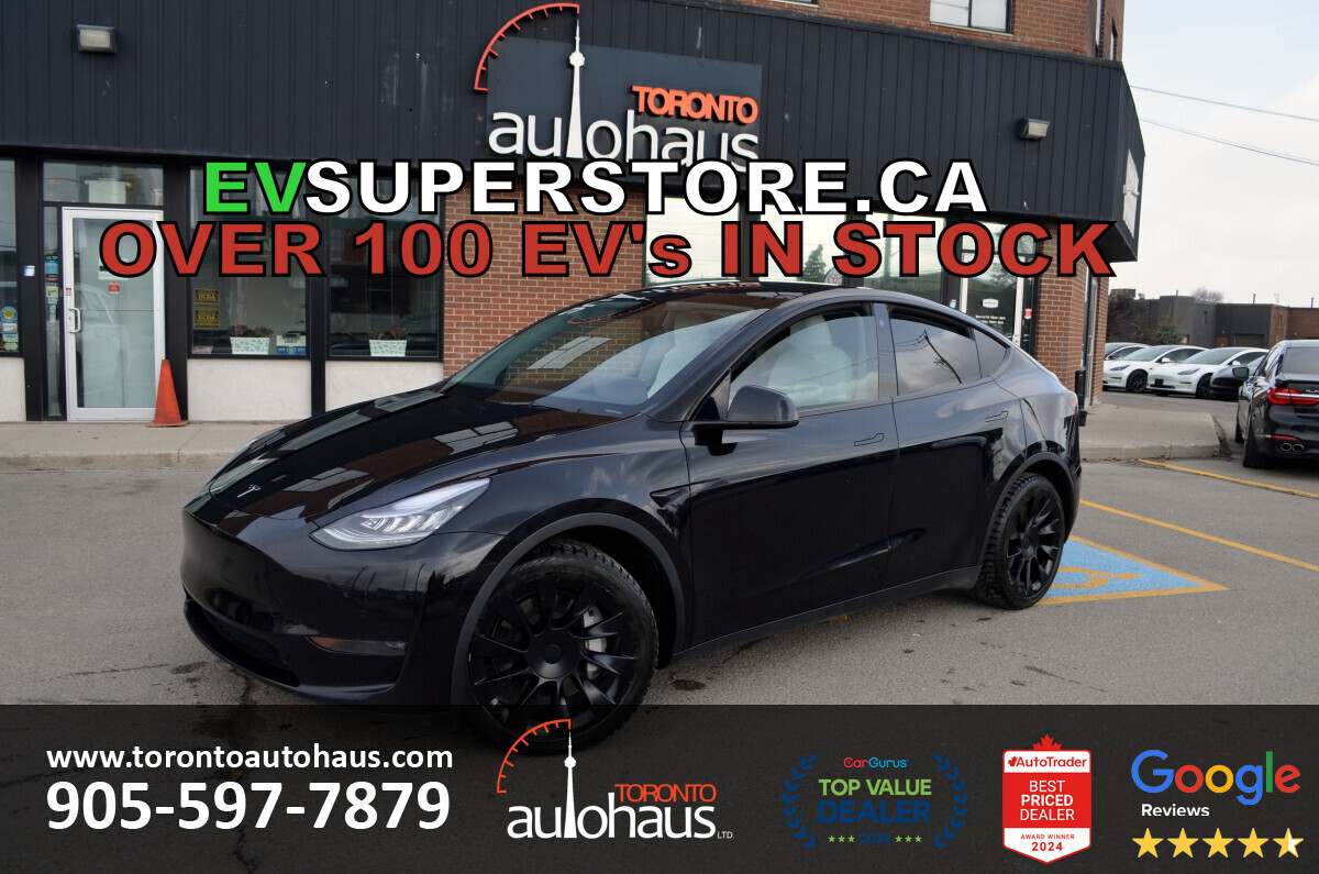 2021 Tesla Model Y LR AWD I OVER 100 TESLAS EVSUPERSTORE.CA