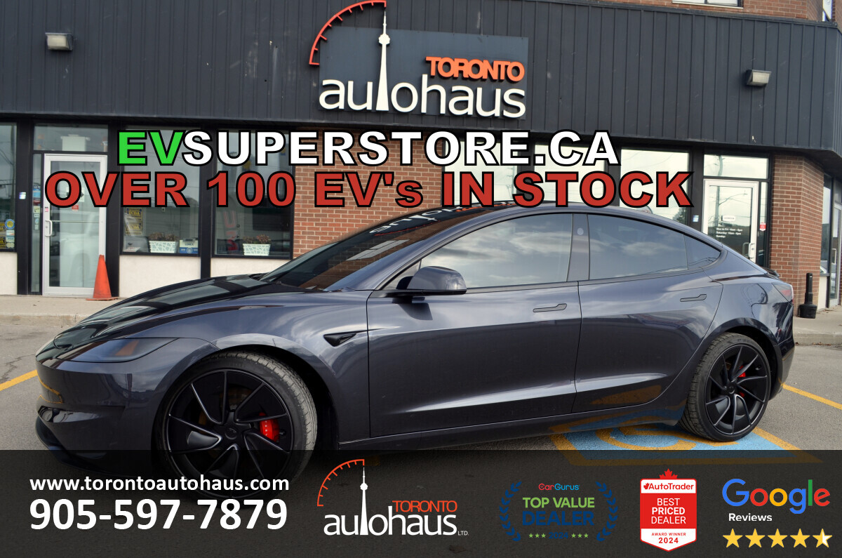 2024 Tesla Model 3 PERFORMANCE AT EVSUPERSTORE.CA