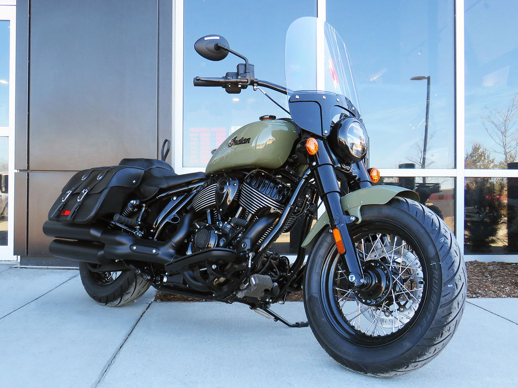 2025 Indian Motorcycles Super Chief® Dark Horse® Moss Green 