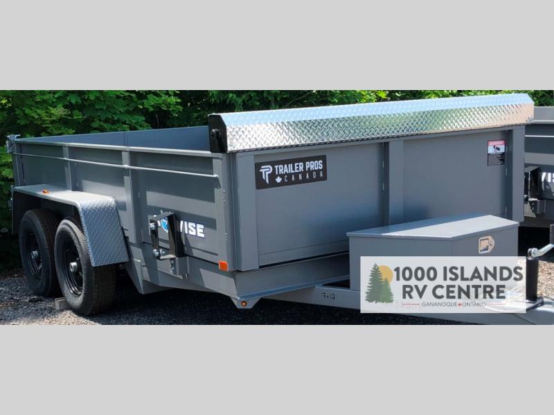2023 BWise Low Profile Dump Trailer DT-7x12-LP-LE