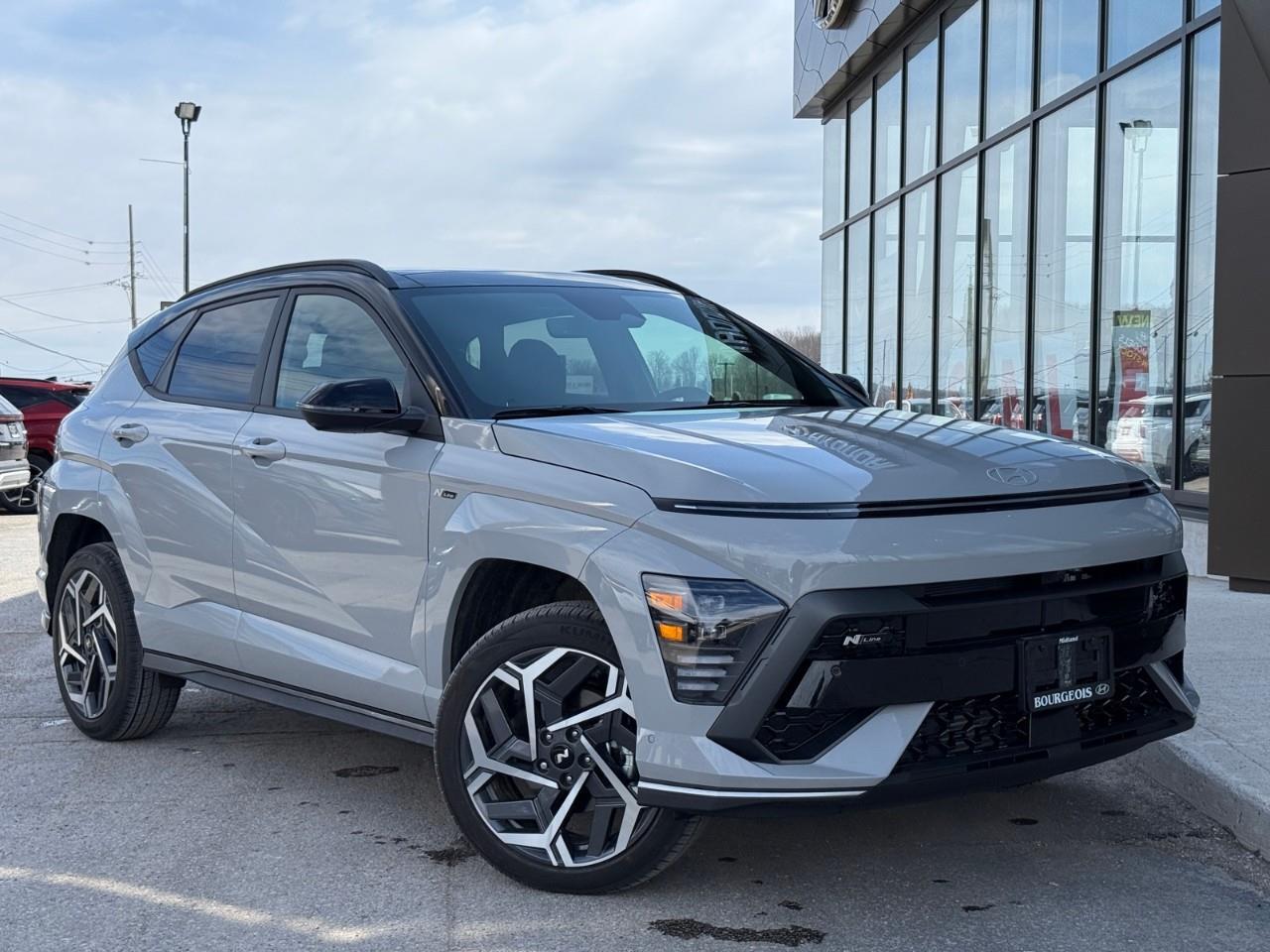 2025 Hyundai Kona 1.6T N Line Ultimate w/Two-Tone Roof H/C Suede Sea
