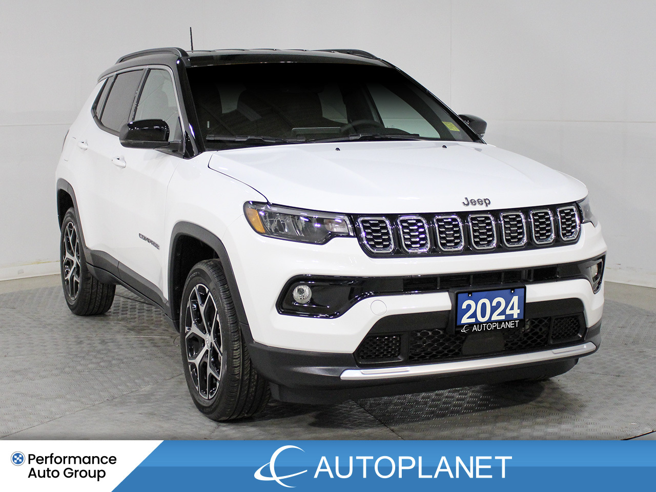 2024 Jeep Compass Limited 4x4, Back Up Cam, Heated Seats, Bluetooth!