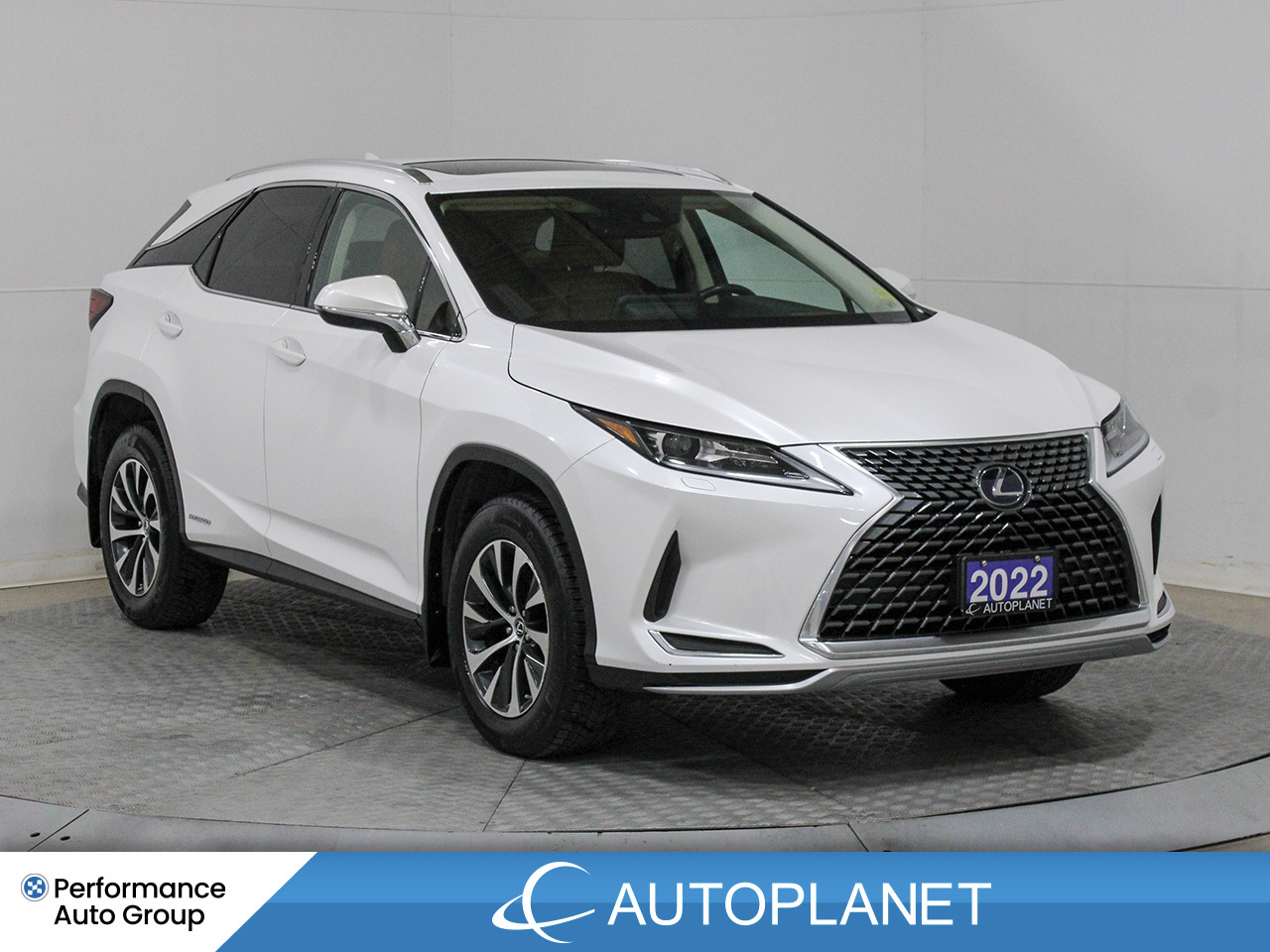 2022 Lexus RX 450H Premium AWD, Hybrid, Back Up Cam, Sunroof!