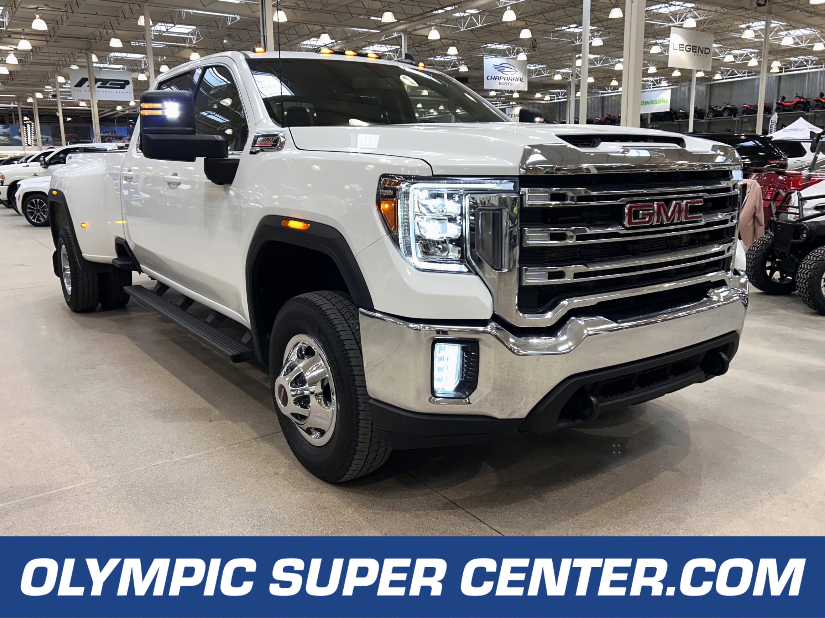2021 GMC Sierra 3500HD SLE 4WD | DUALLY  BEDLINER | 5TH WHEEL PREP