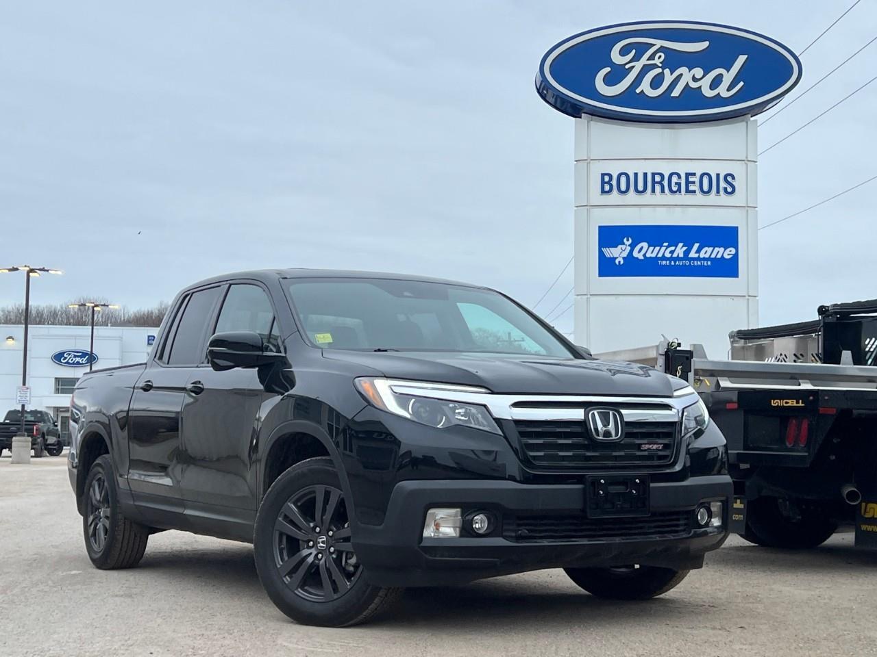 2019 Honda Ridgeline Sport *REMOTE START,HTD SEATS,AWD*