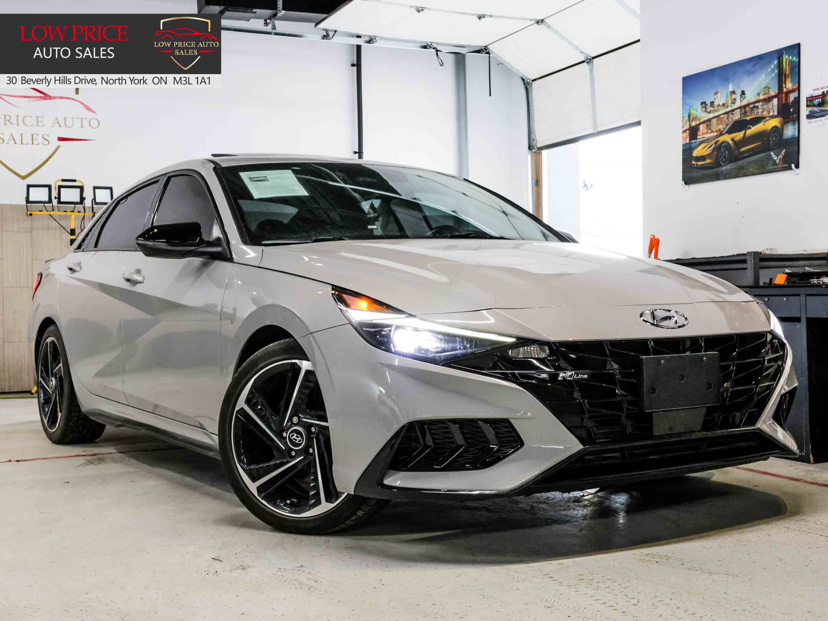 2023 Hyundai Elantra N-LINE*ULTIMATE-PKG*CARPLAY*201HP*DCT*ADAP-CRUISE*