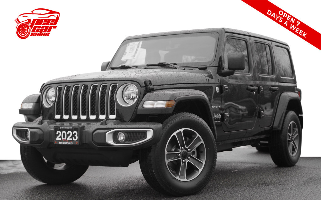 2023 Jeep Wrangler Unlimited Sahara Apple Carplay Hard top