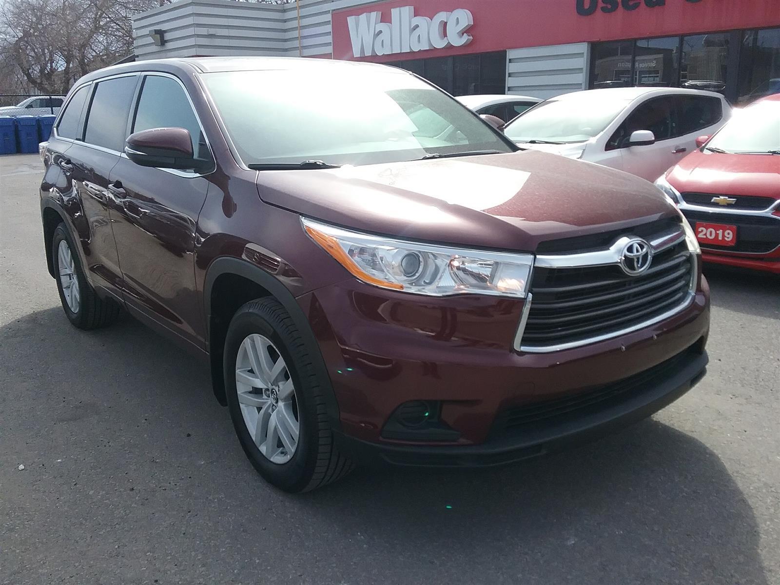 2016 Toyota Highlander LE |  AWD | 8 Passenger | BEAT THE TARIFF PRICE IN
