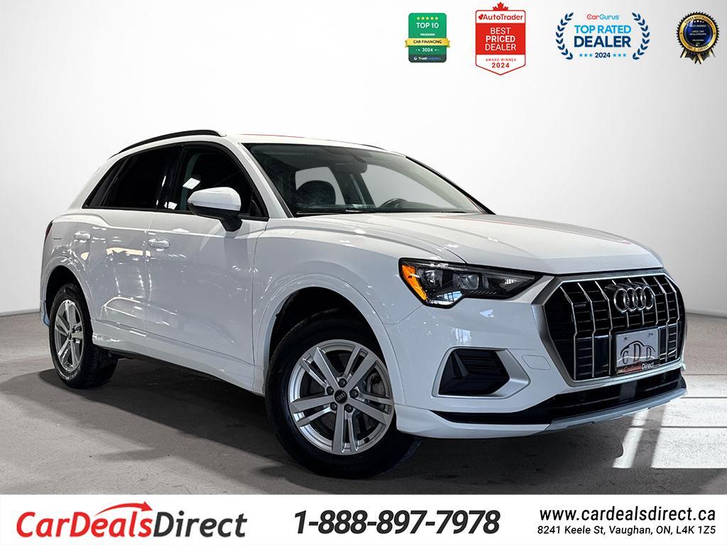 2021 Audi Q3 TFSI quattro/Sunroof/Leather/Navi/Apple Carplay/Ba