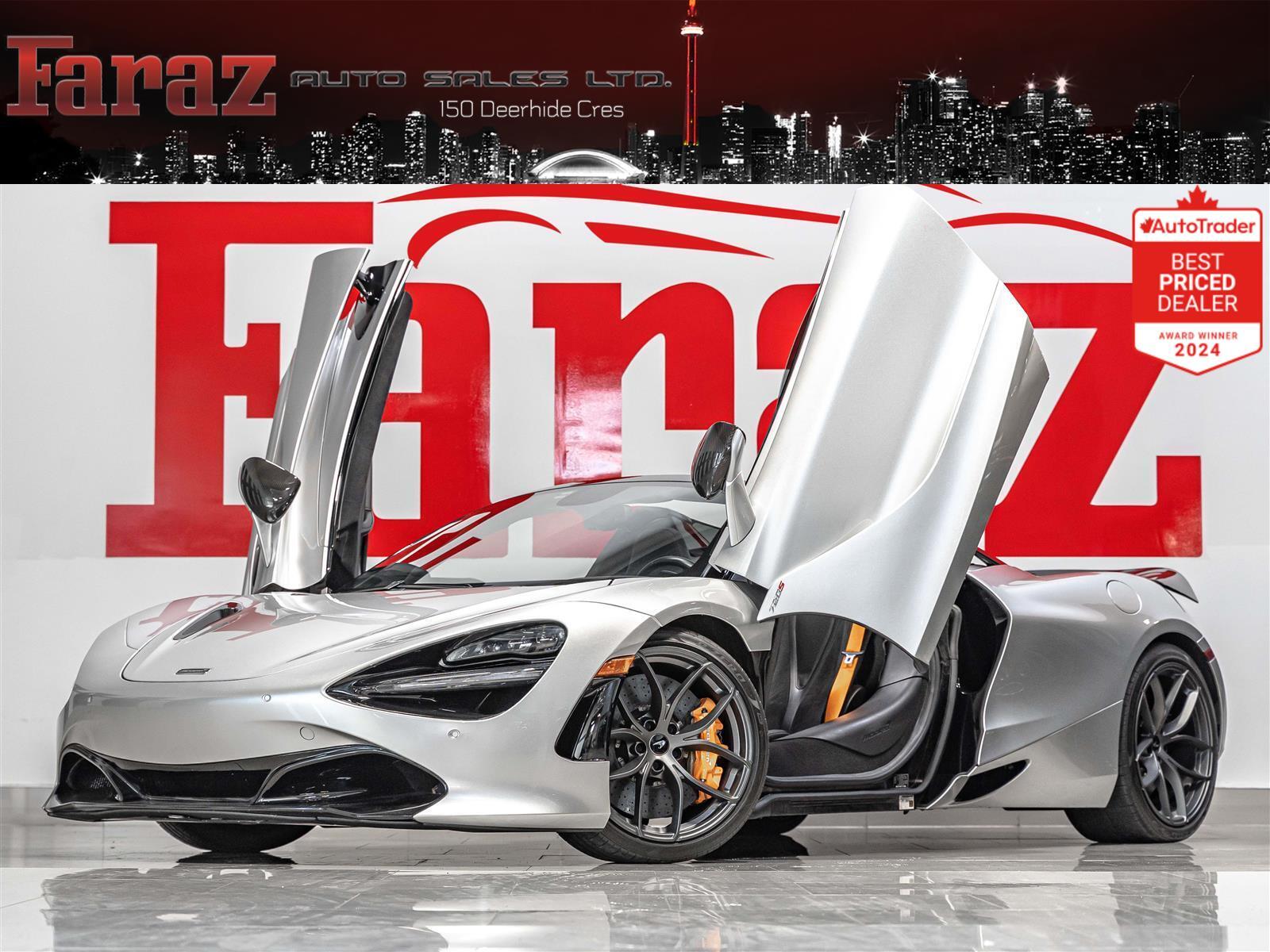 2020 McLaren 720S PERFORMANCE|SPIDER|SPORT EXHAUST|B&W SOUND|ELITE P