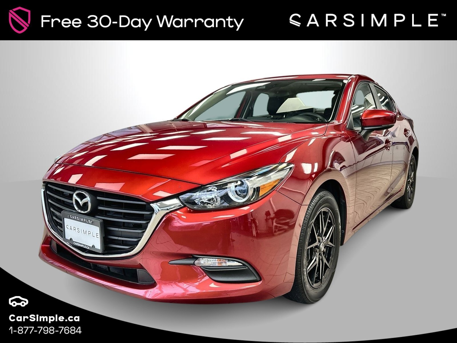 2018 Mazda Mazda3 GS-i-ActiveSense | Heated Steering | Back-up Camer