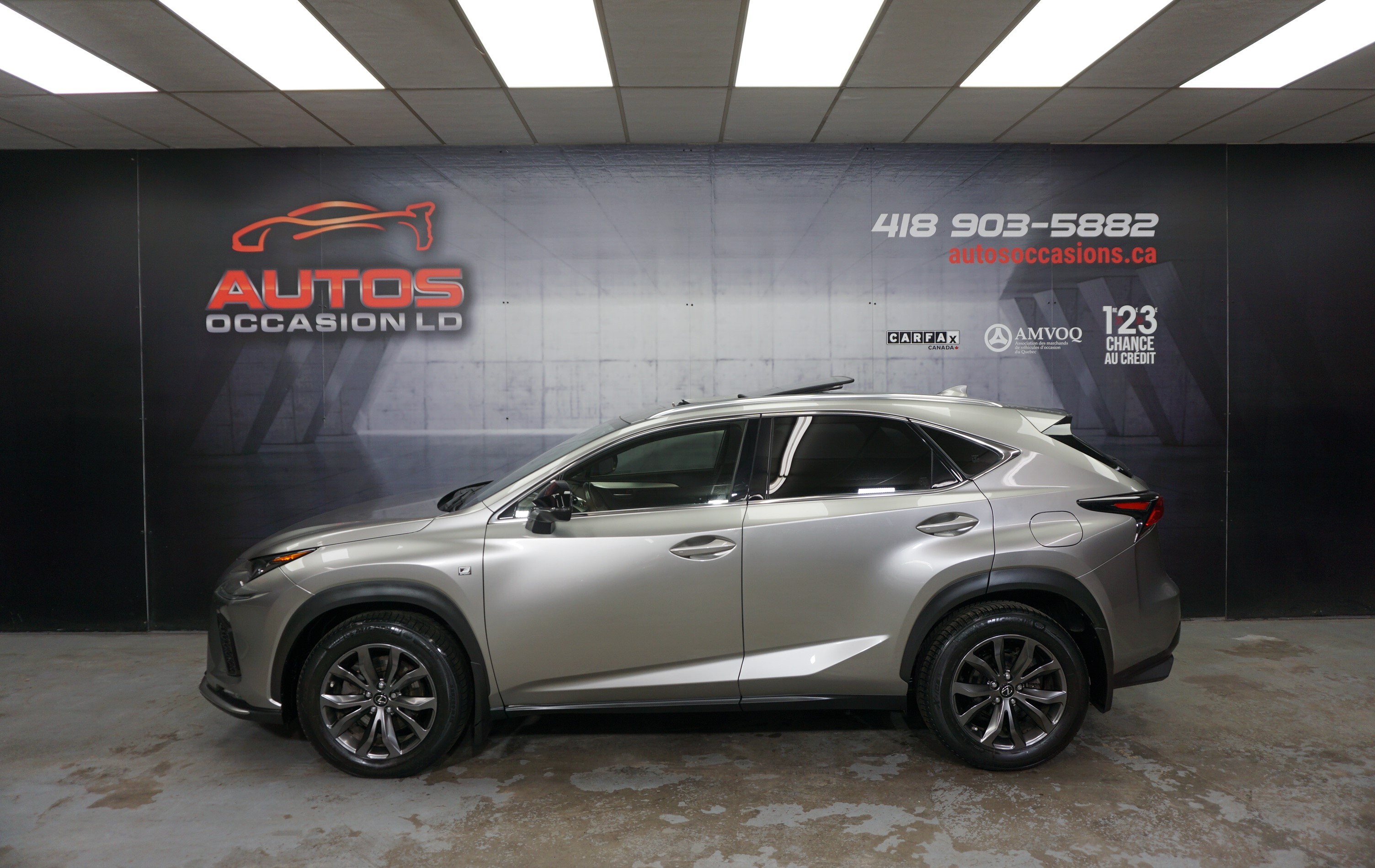 2021 Lexus NX F SPORT AWD AUTO CUIR TOIT CARPLAY 56 825 KM