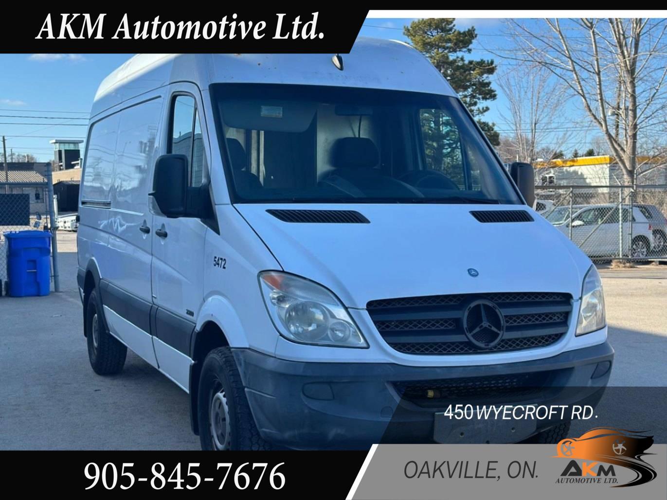 2012 Mercedes-Benz Sprinter 2500 HIGH ROOF, DIESEL, Certified