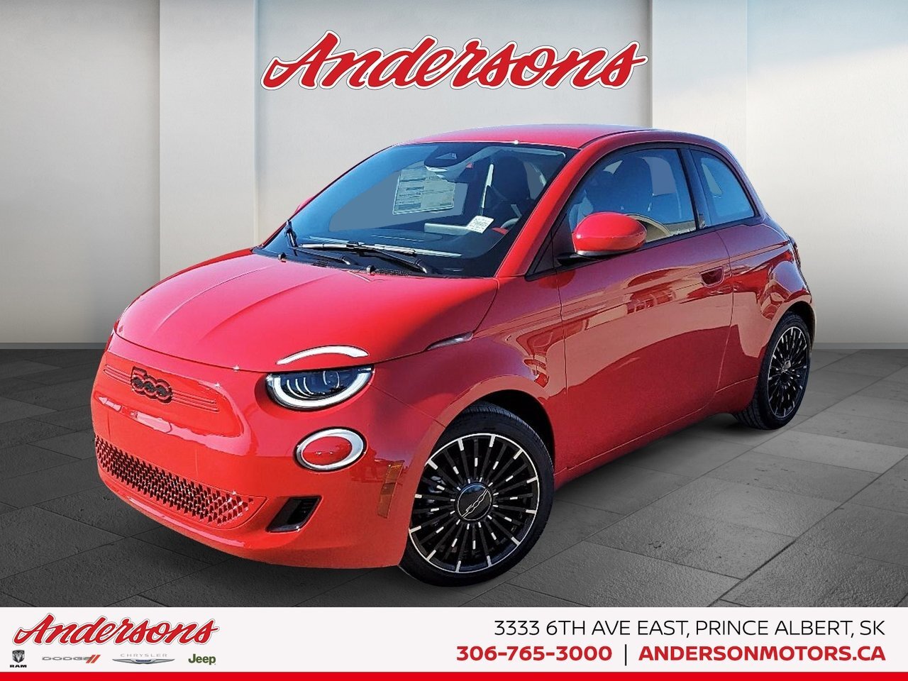 2024 Fiat 500E RED