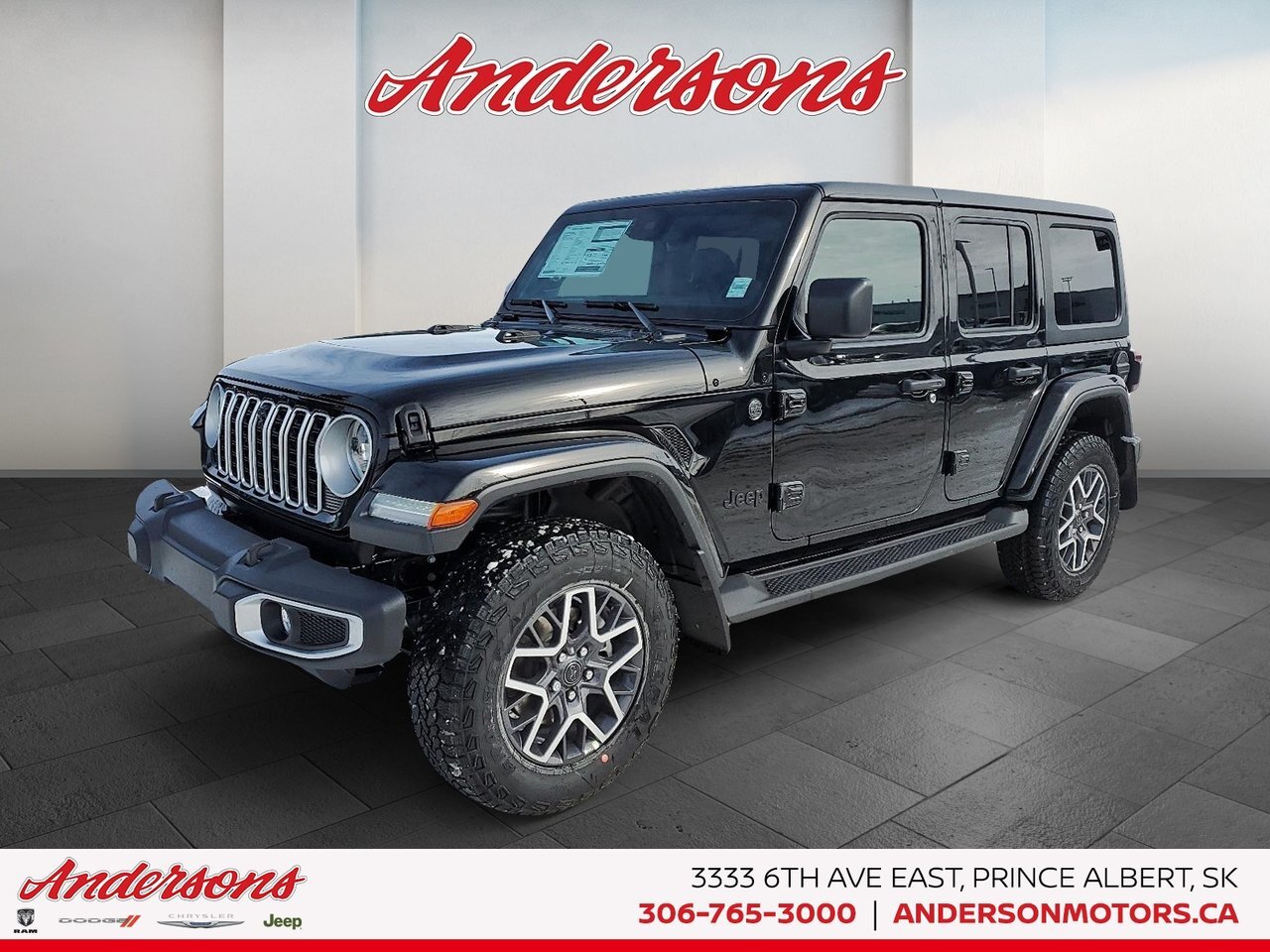 2025 Jeep Wrangler SAHARA Advanced Cruise Control / Power Leather Sea