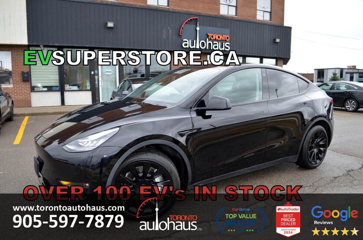 2021 Tesla Model Y LR AWD I OVER 100 TESLAS EVSUPERSTORE.CA
