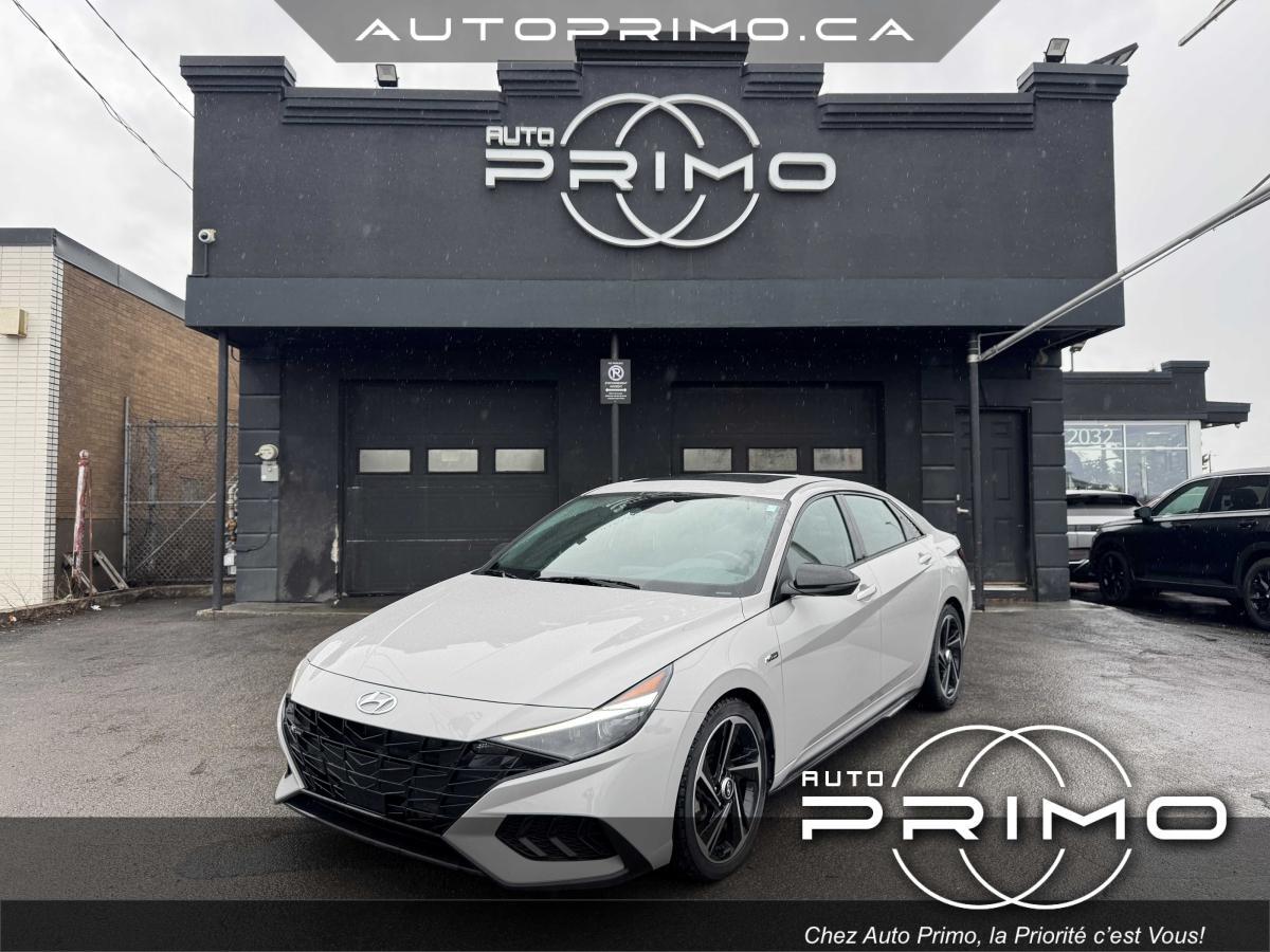2023 Hyundai Elantra N-Line Ultimate Cuir Toit Cam Carplay BT Mags