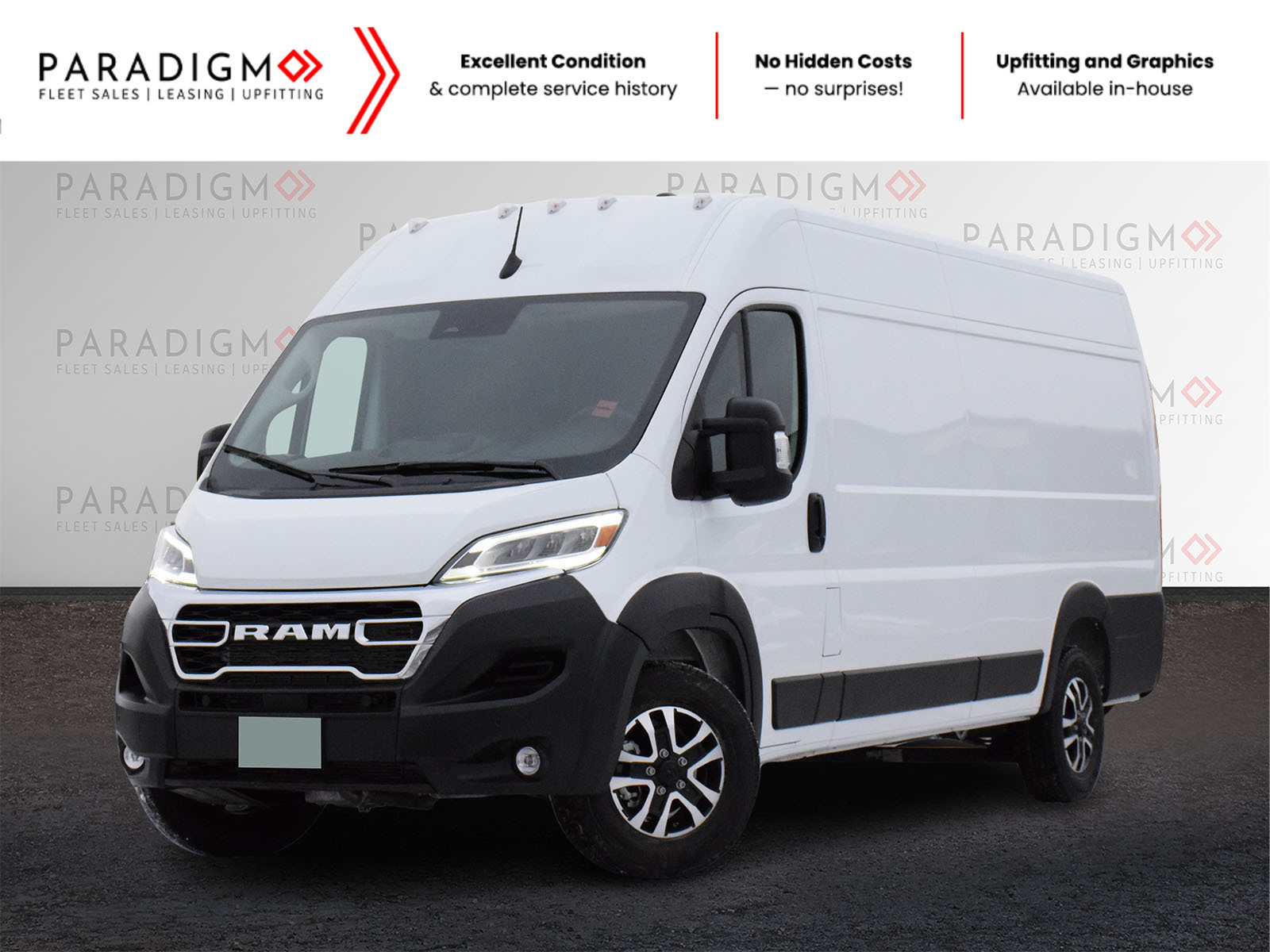 2025 Ram Pro Master 2500 SLT 3500 High Roof Extended 159" * FOR RENT *