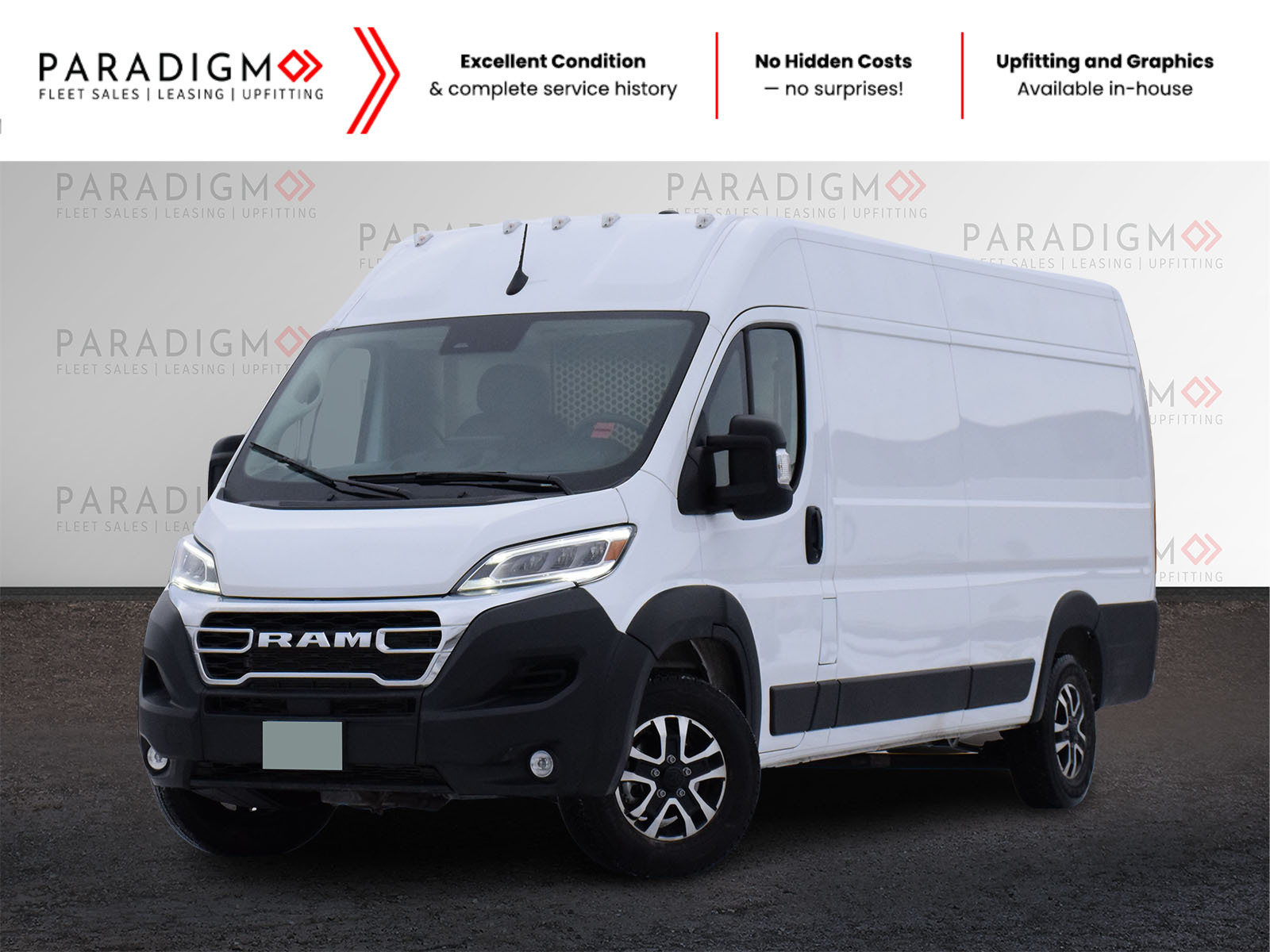 2025 Ram Promaster SLT 3500 High Roof Ext 159" *FOR RENT*