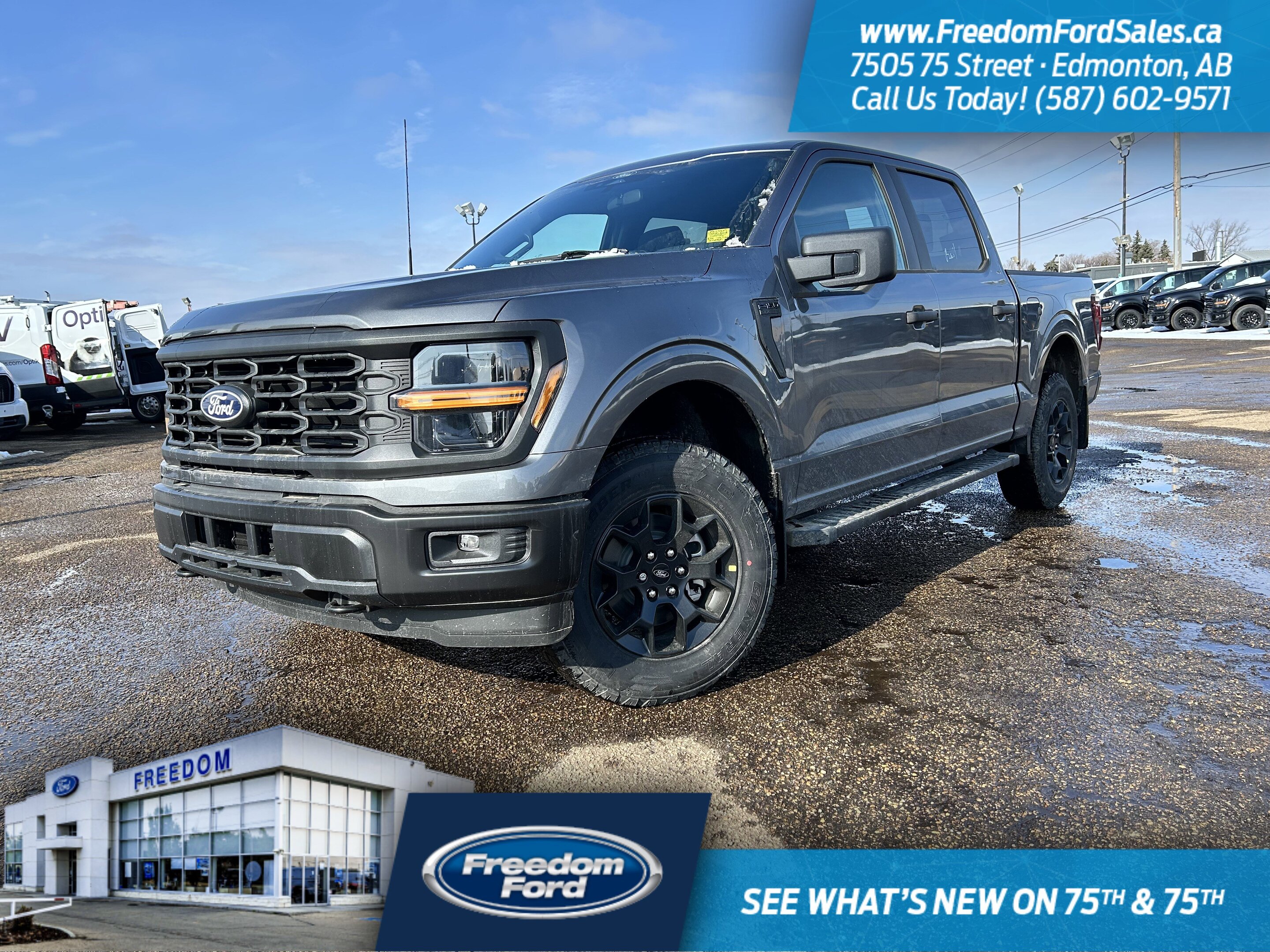 2025 Ford F-150 STX | 201A | 4X4 | SuperCrew 145