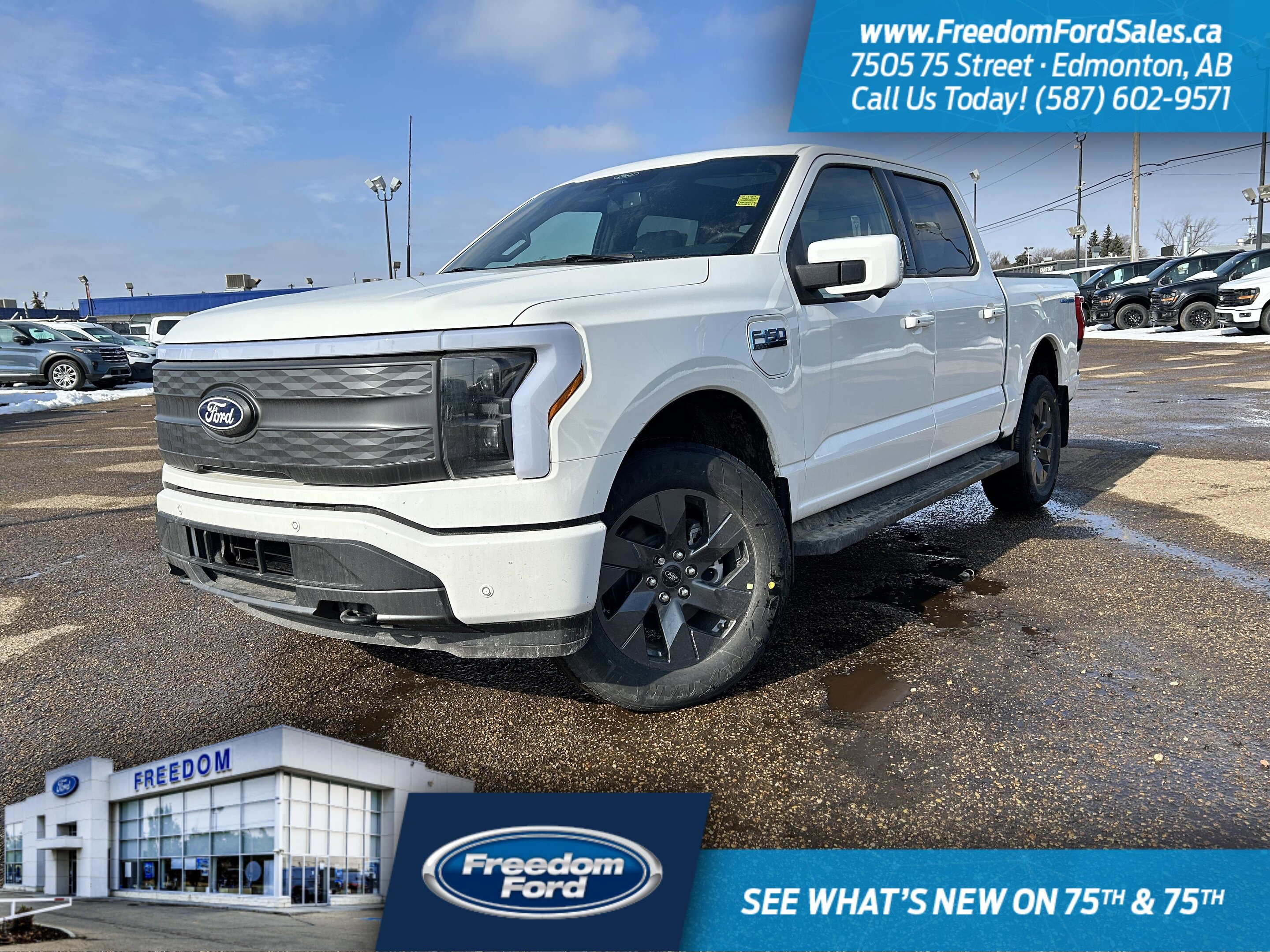 2025 Ford F-150 Lightning Lariat | 511A | SuperCrew 145
