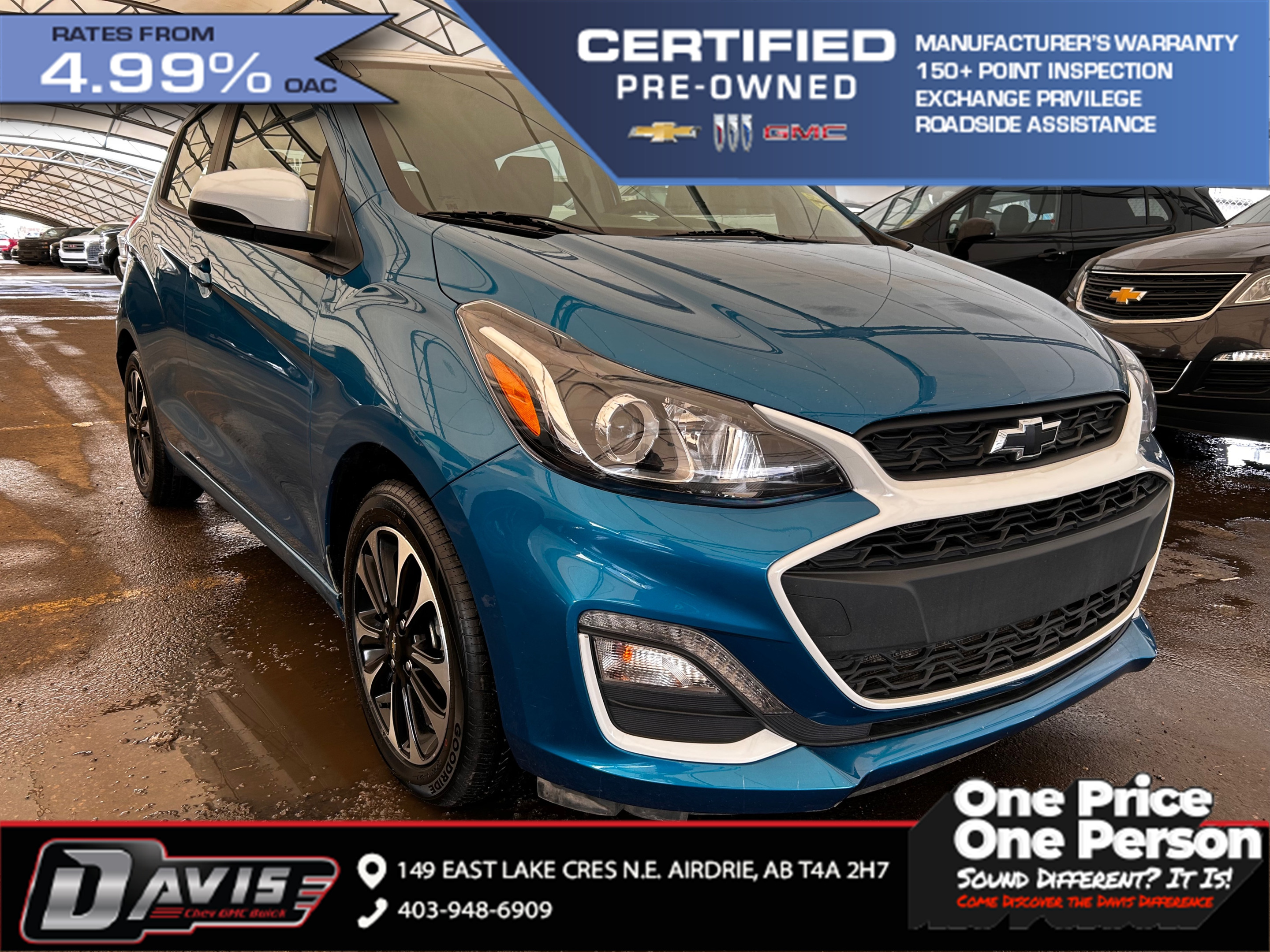 2020 Chevrolet Spark 1LT Manual REAR VISON CAMERA | SPORT EDITION | CRU