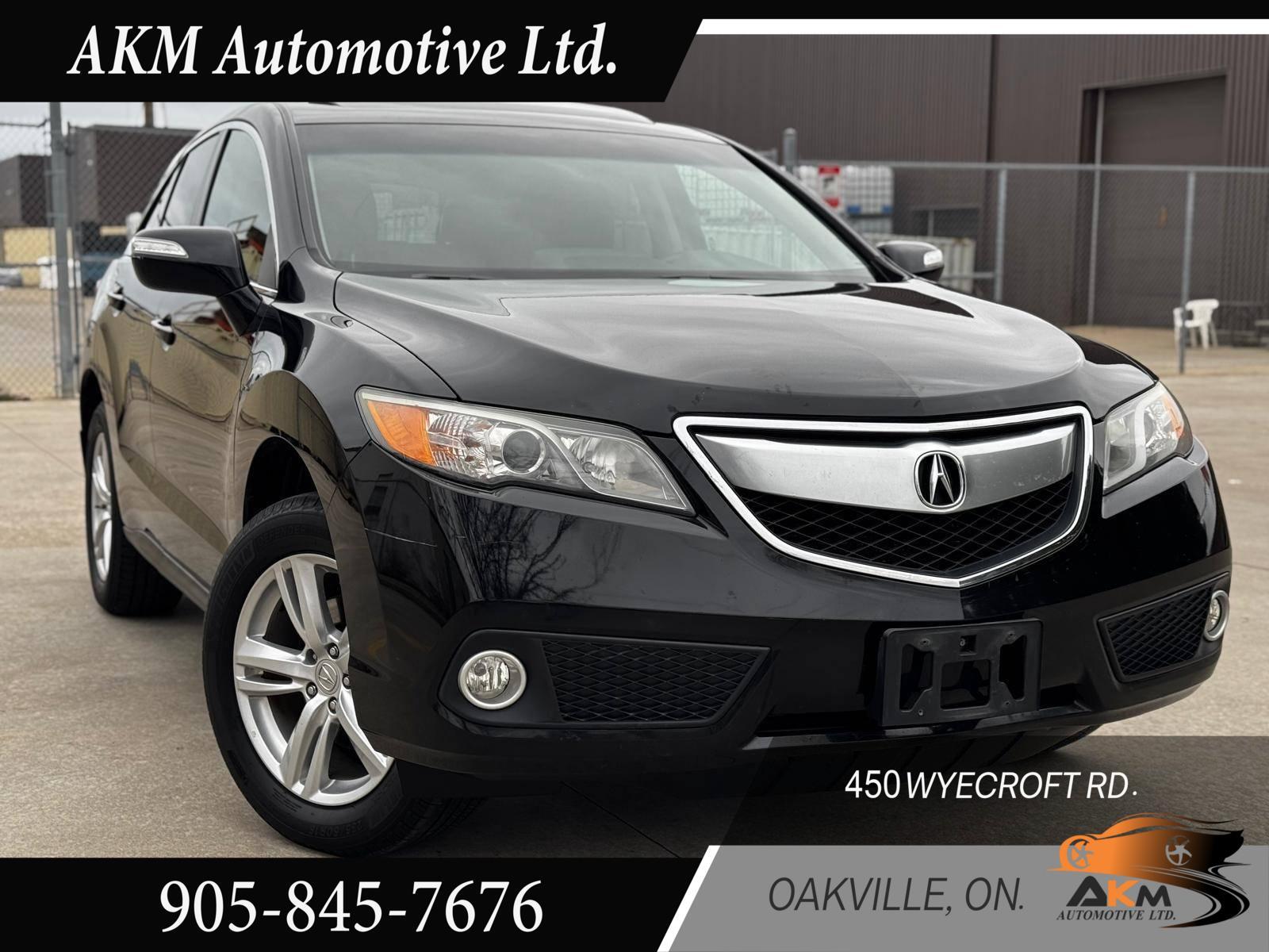 2015 Acura RDX AWD 4dr Tech Pkg, Certified