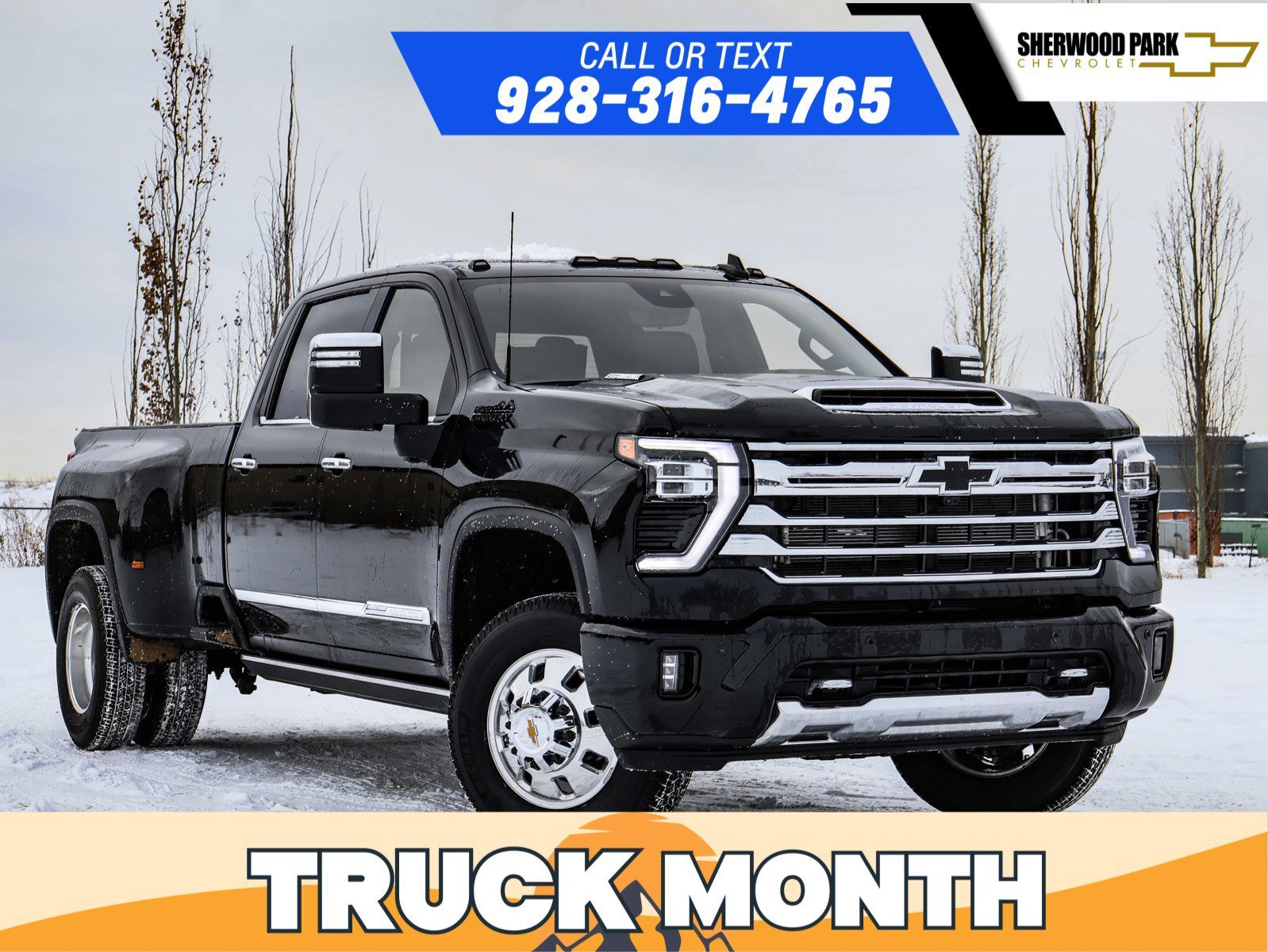 2025 Chevrolet SILVERADO 3500HD High Country | Hard Tri Fold Tonneau Cover | 3M