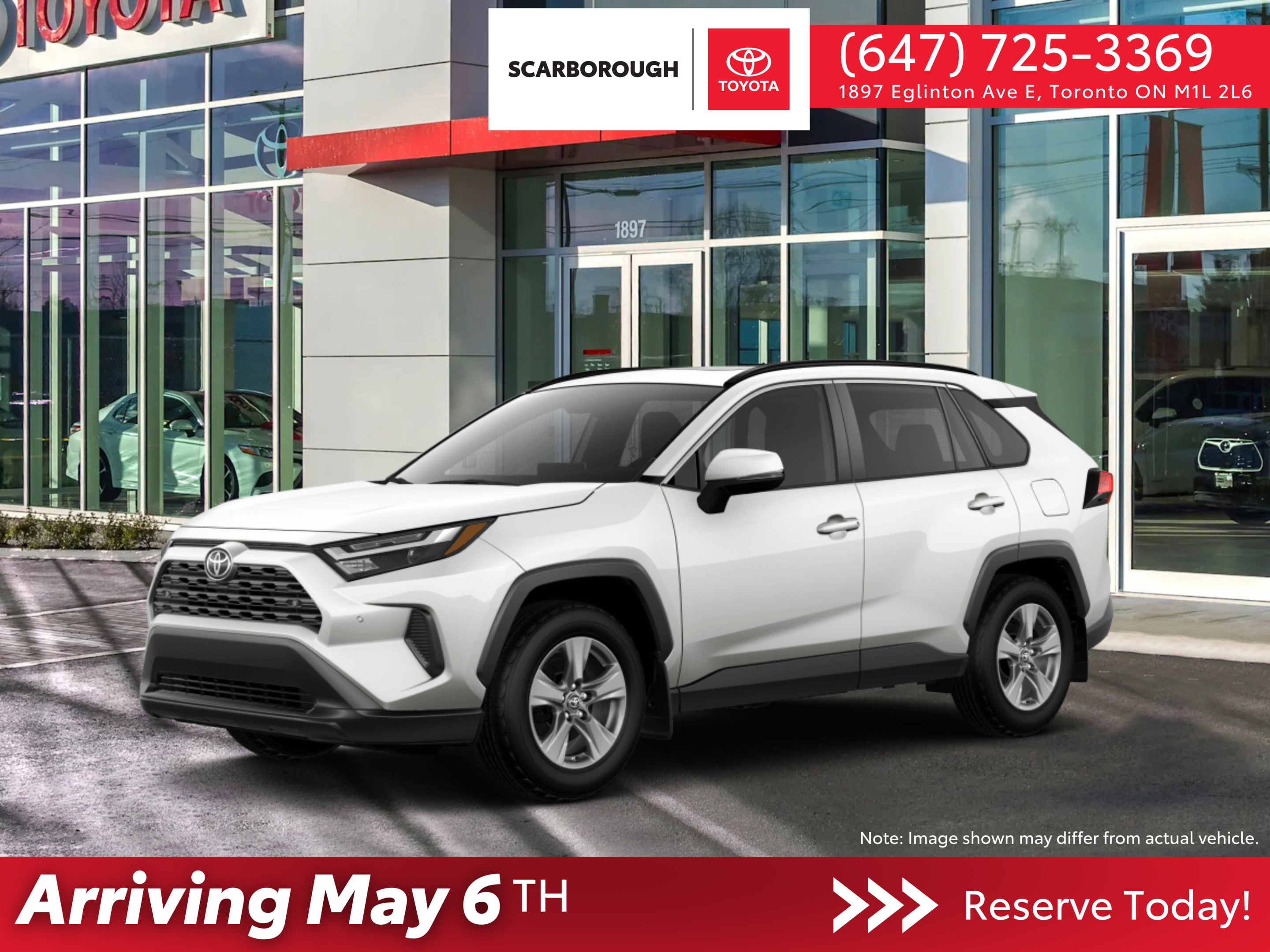 2025 Toyota RAV4 XLE AWD - Incoming May
