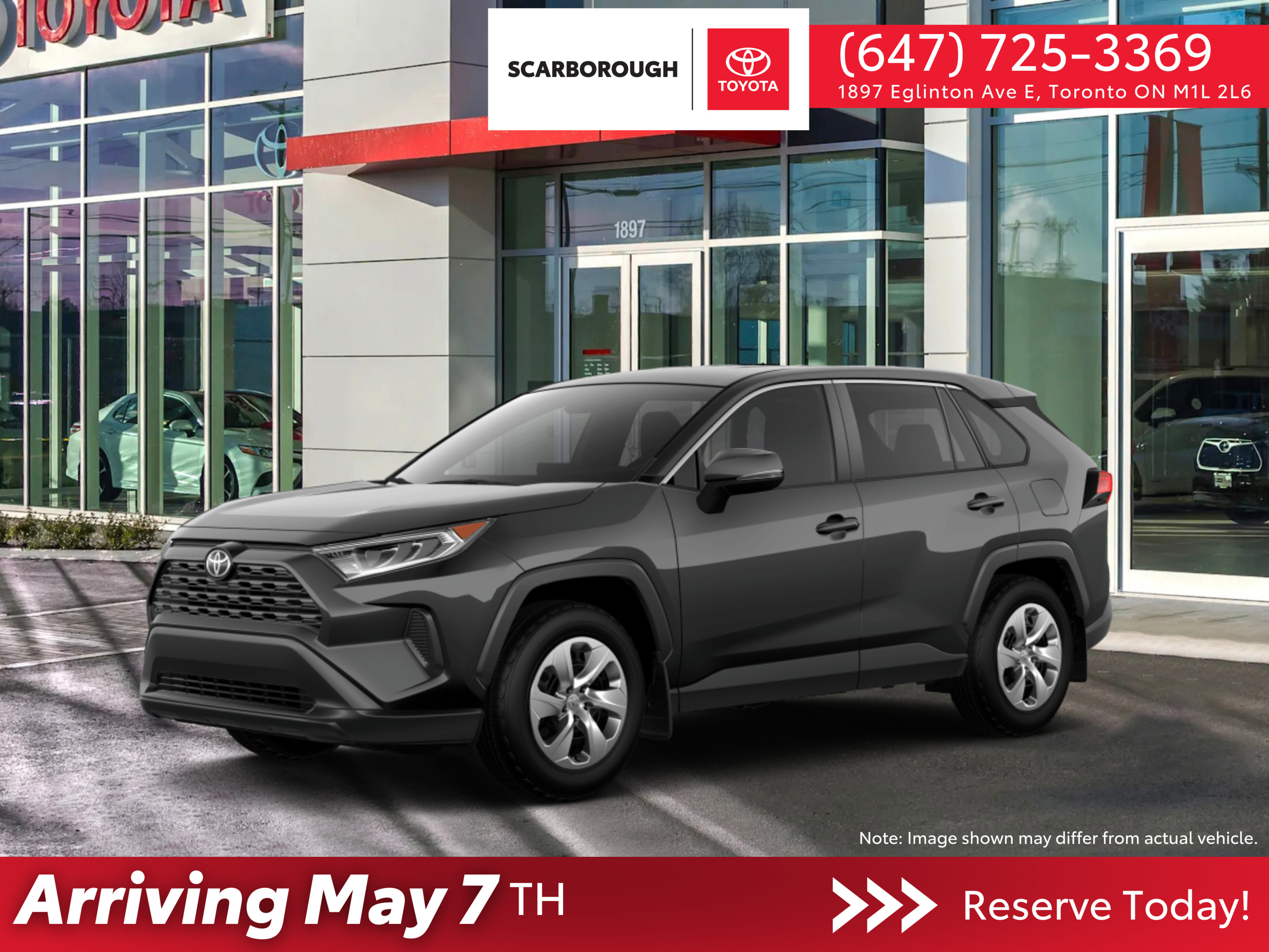 2025 Toyota RAV4 LE AWD - Incoming May
