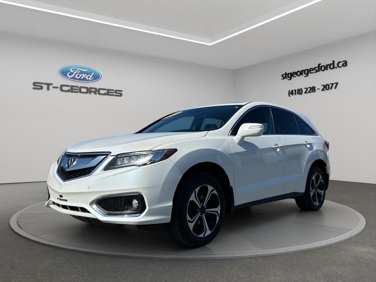 2018 Acura RDX ELITE AWD V6 CUIR TOIT GPS MAGS 18 AUCUN ACCIDENT