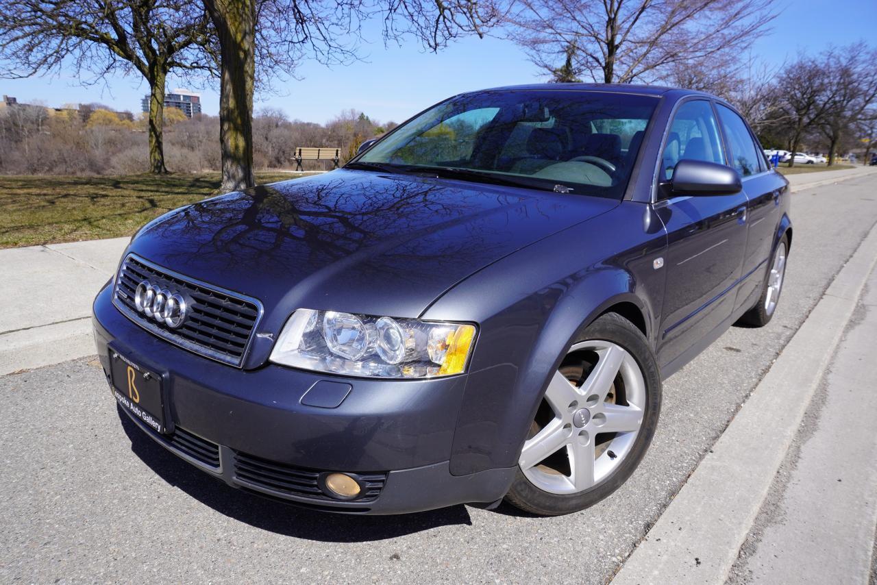 2002 Audi A4 3.0L QUATTRO / LOW KM'S / DEALER SERVICED / LOCAL